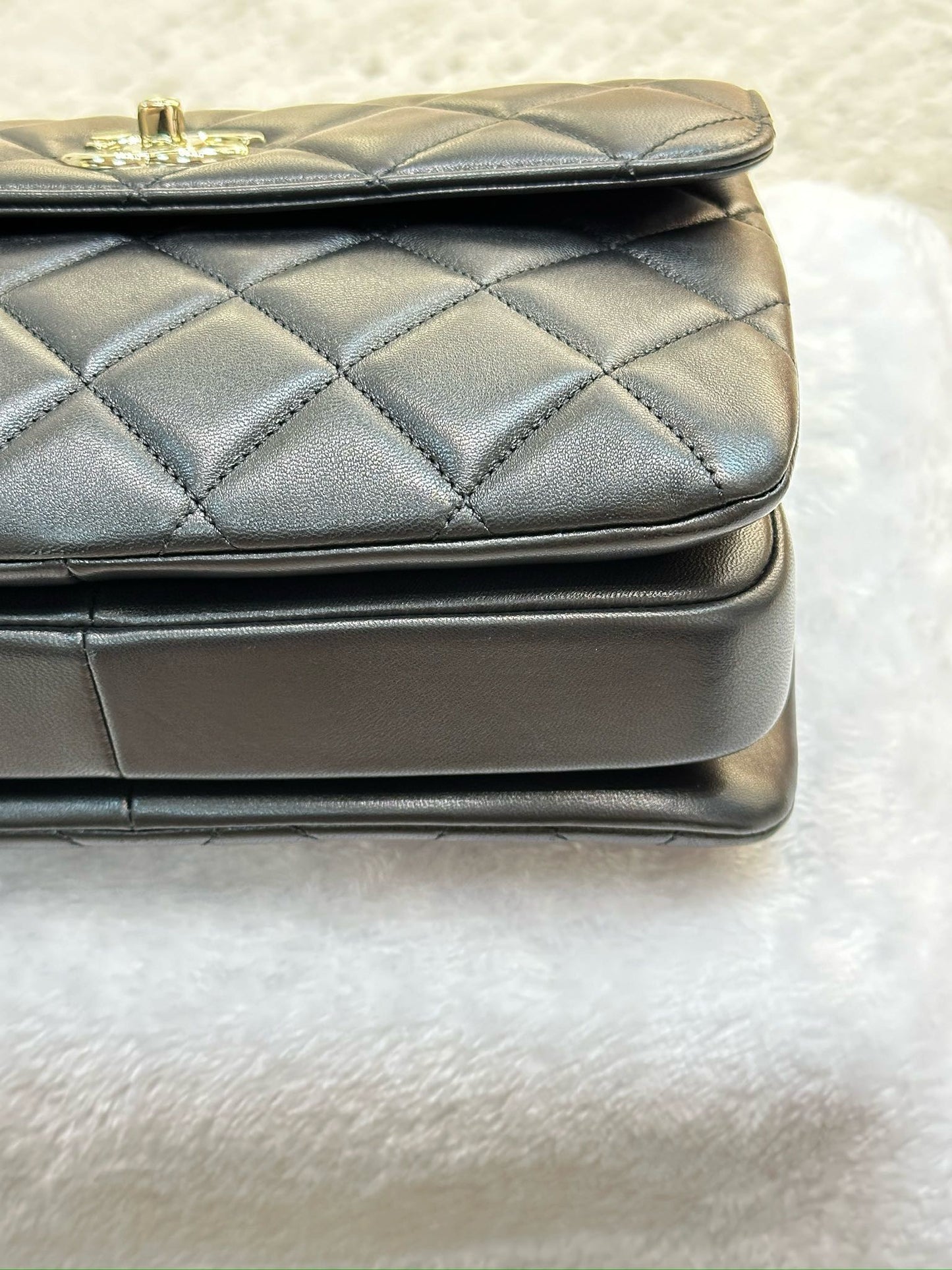 Chanel Small Trendy Flap Bag Black LGHW