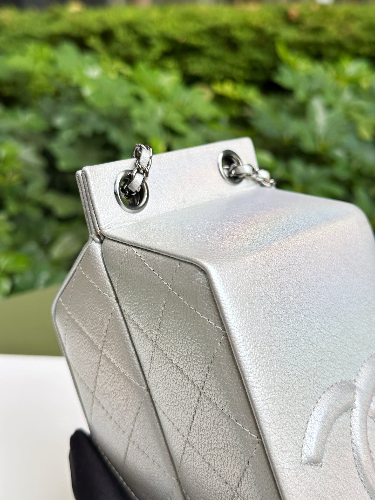 CHANEL RARE LIMITED EDITION LAIT DE COCO MILK CARTON BAG 2033 holo