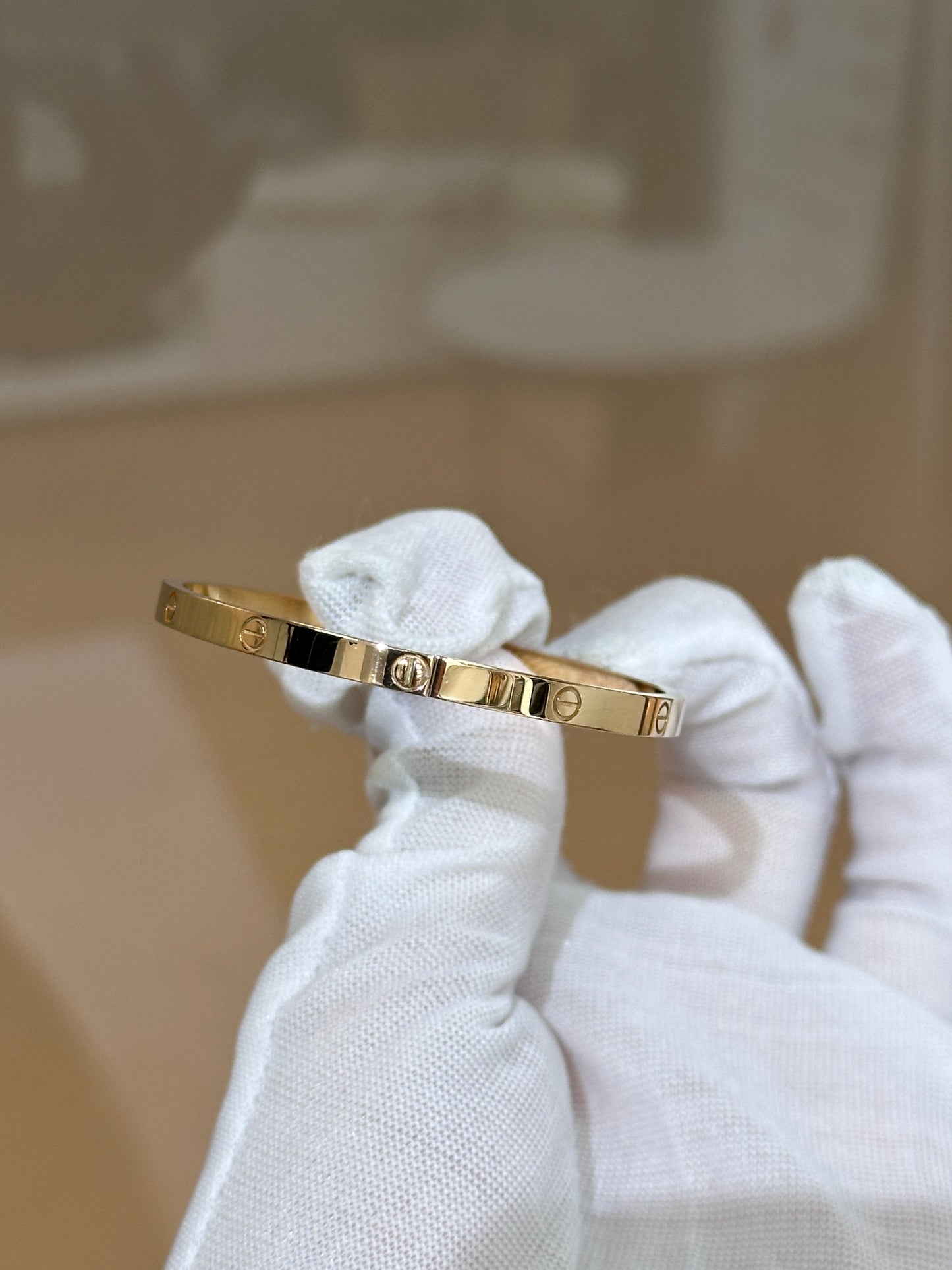 Cartier Love Bracelet Classic Model 18K Yellow Gold WZMXXX