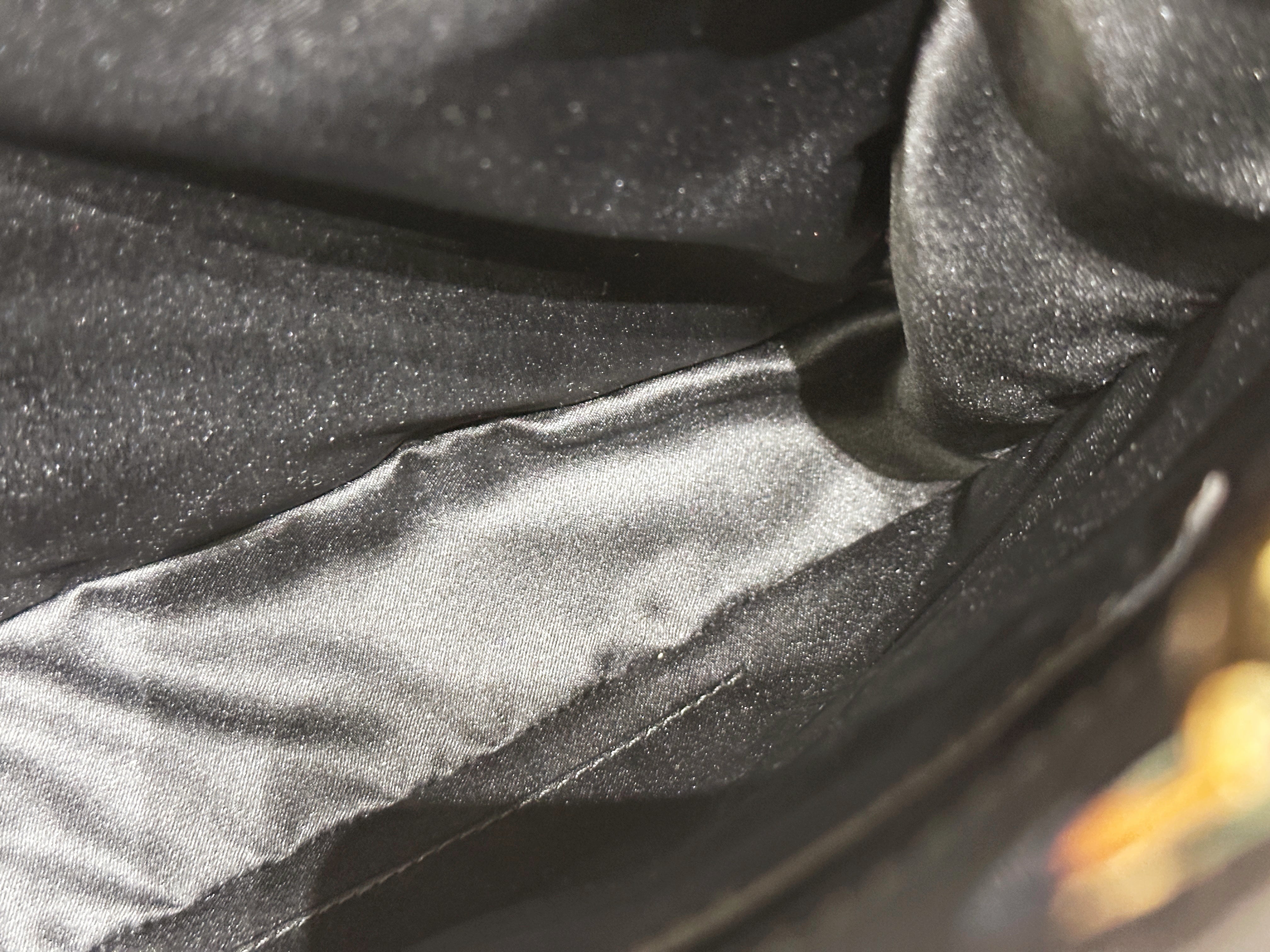 Chanel Caviar Grand Shopping Tote GST Black GHW 1640 holo card