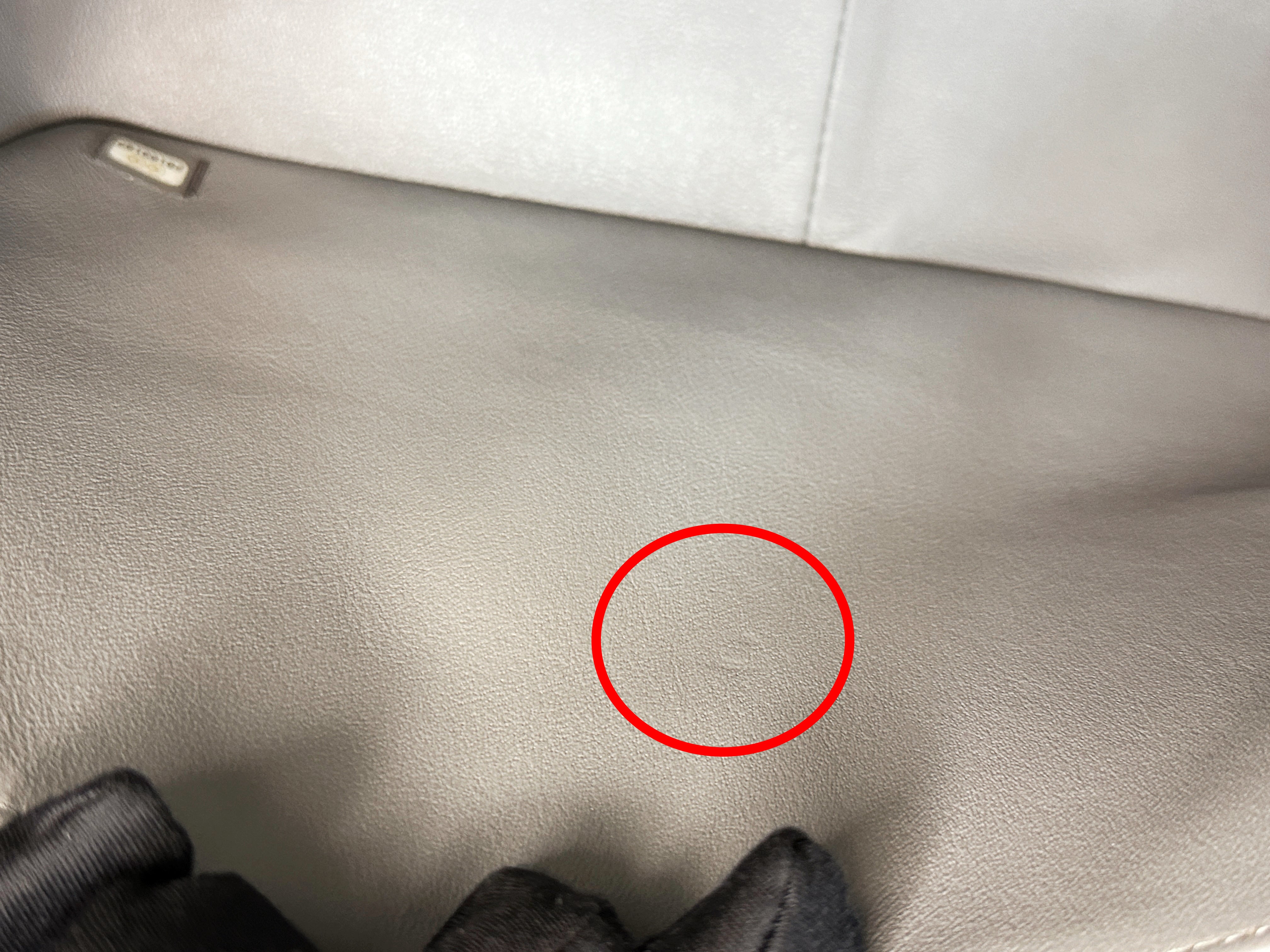 Chanel Jumbo Caviar Classic Quilted Double Flap Bag Light Grey LGHW 2910 holo card