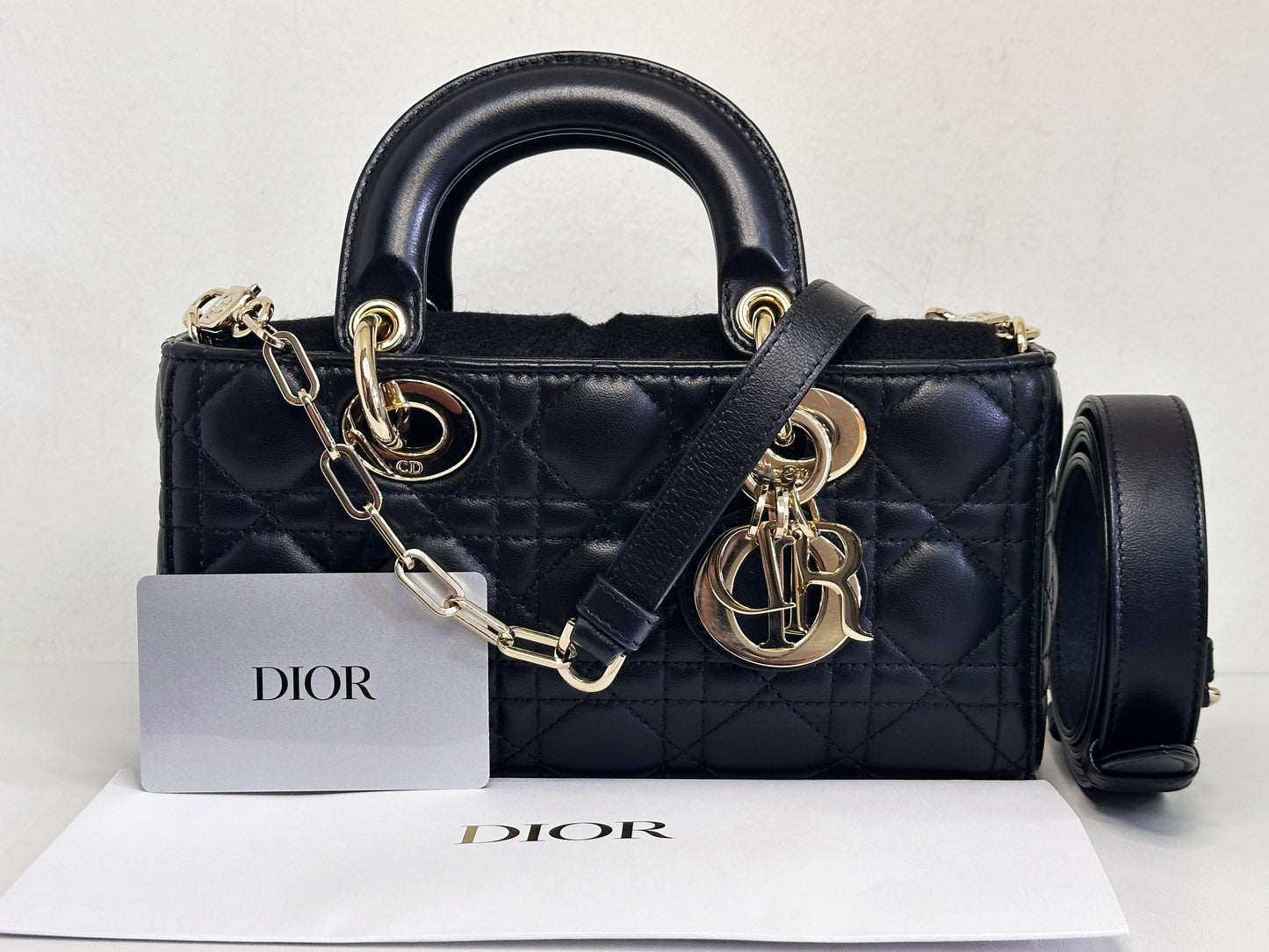 Dior Small Lady D-Joy Bag
Black Cannage Lambskin GHW