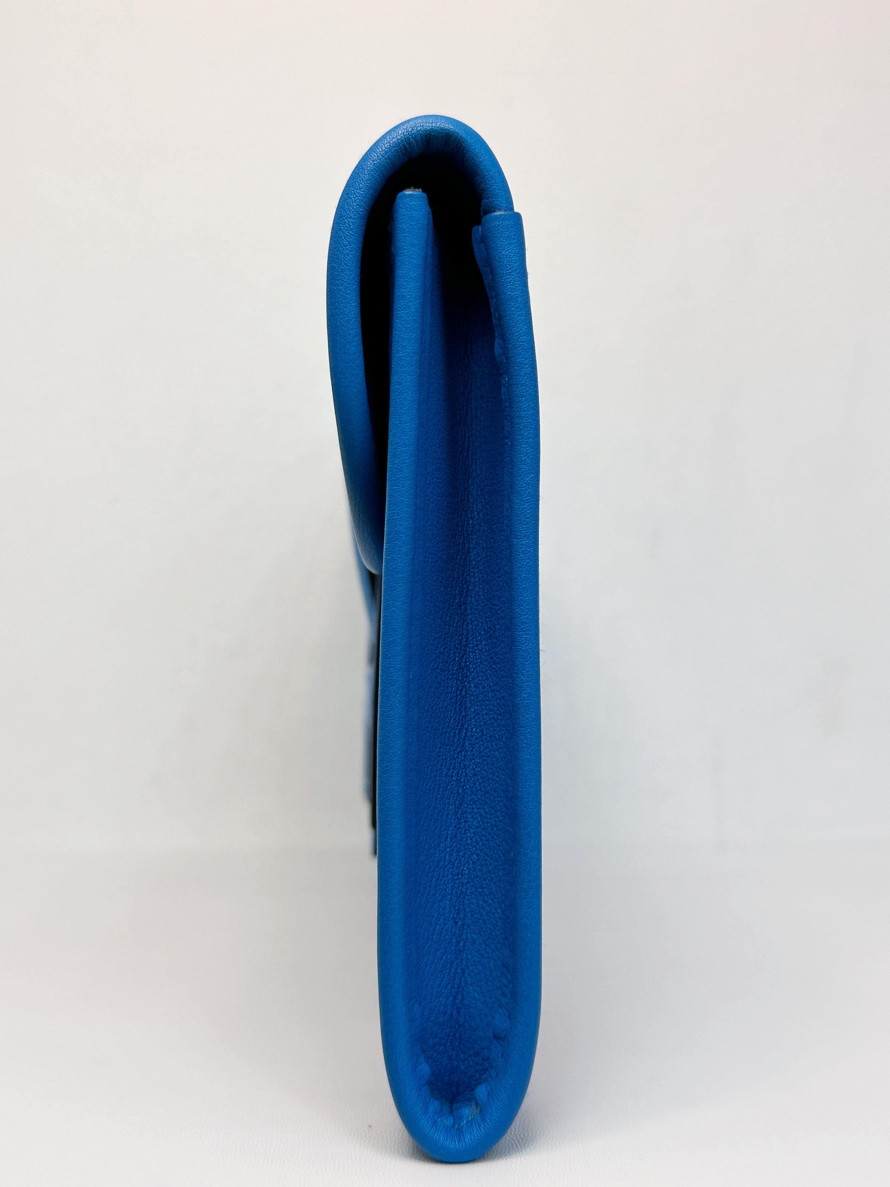 Hermes Jige Elan 29 Blue in Evercolor