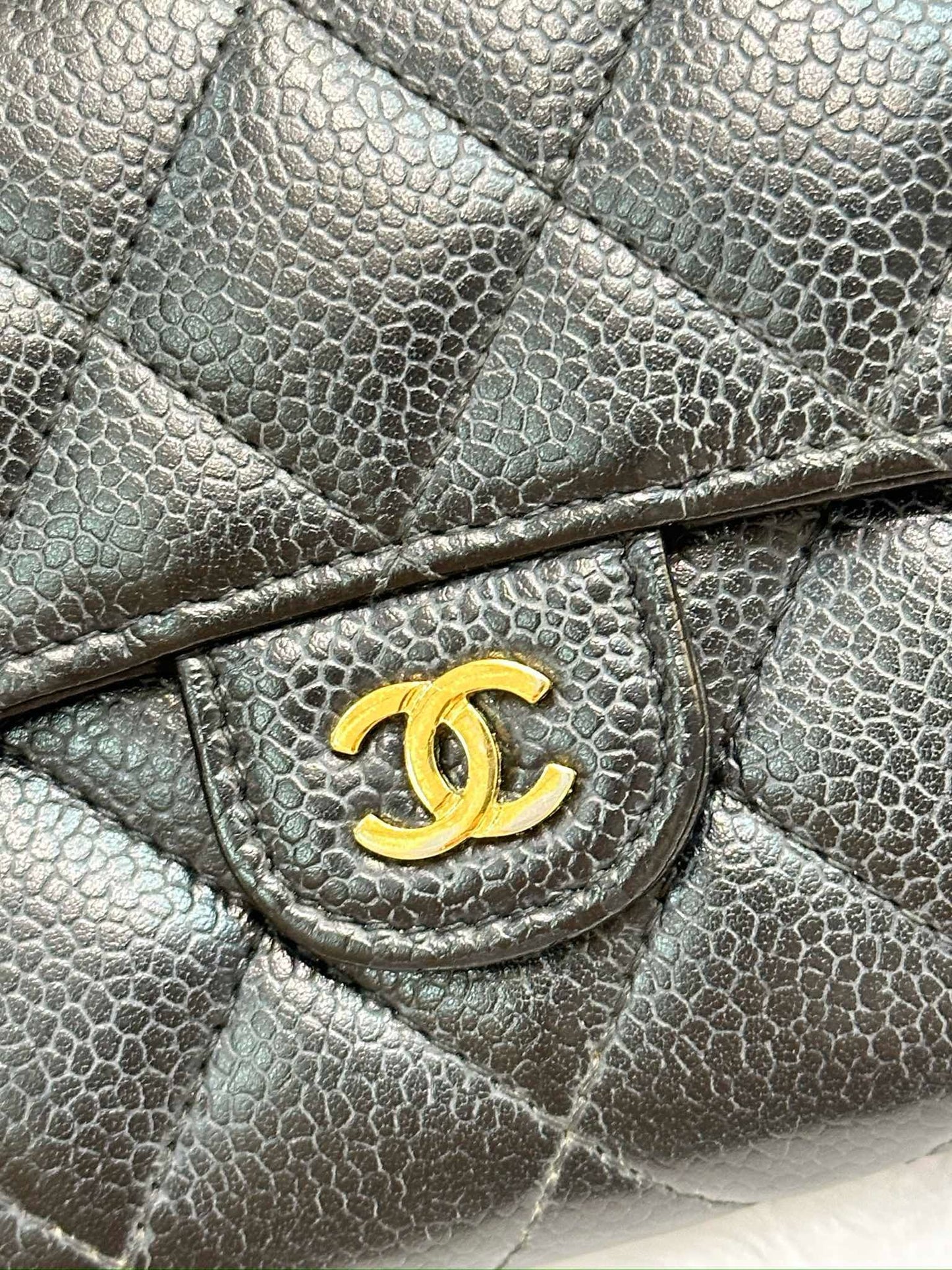 Chanel Classic Flap Long Wallet in GHW