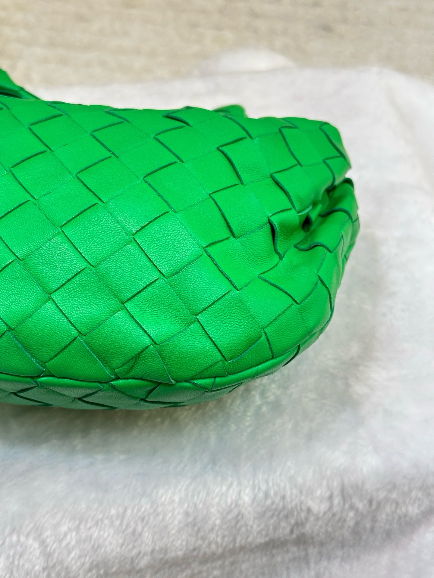 Bottega Venetia Mini Nappa Intrecciato Green GHW