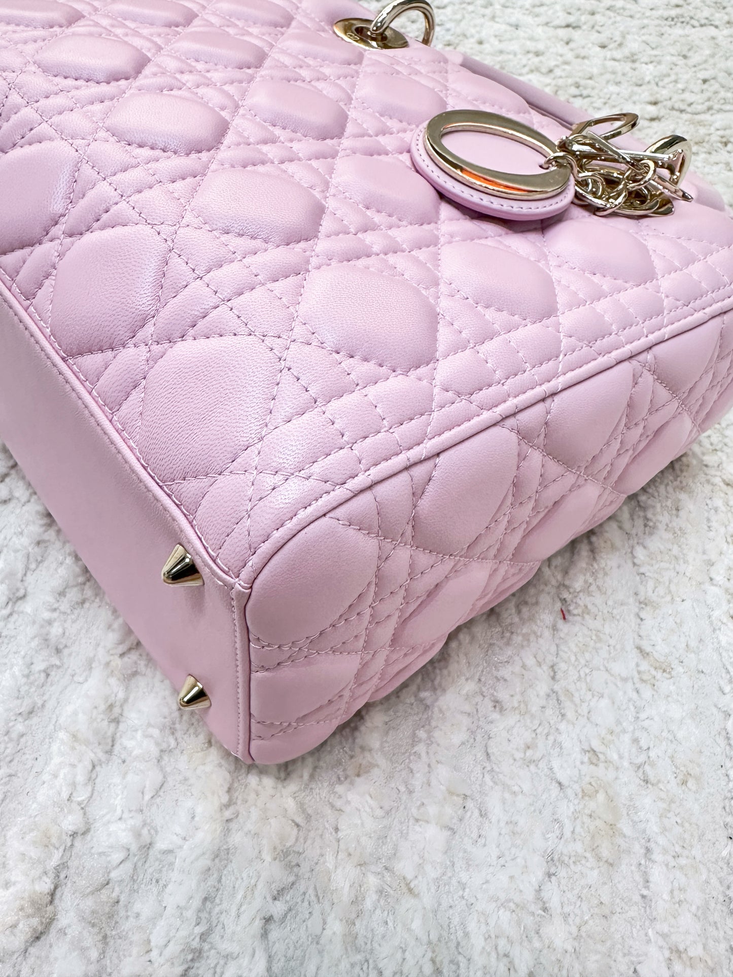 Christian Dior Medium Lady Dior Bag Pink