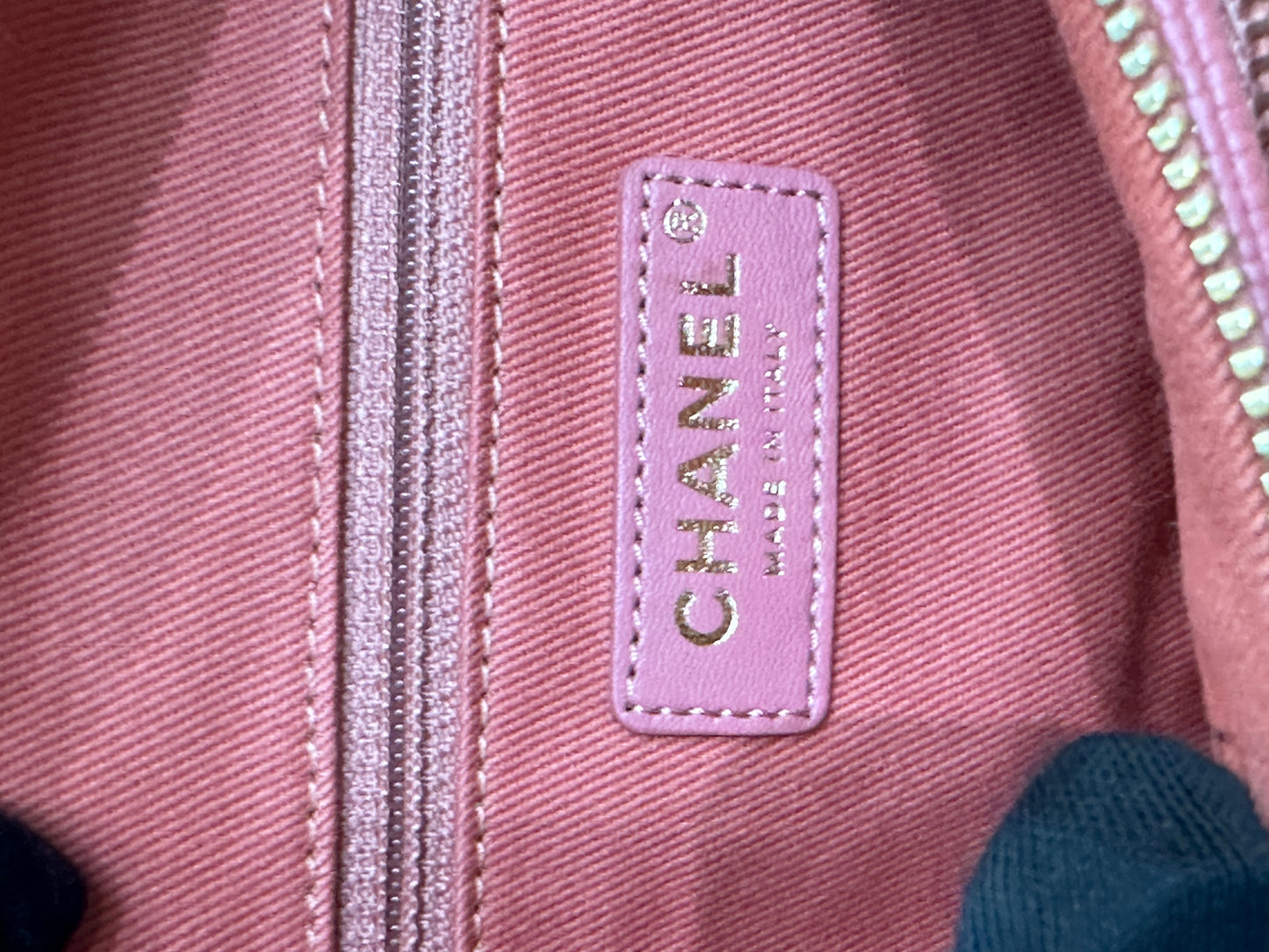 Chanel Pink Quilted Waist Bag