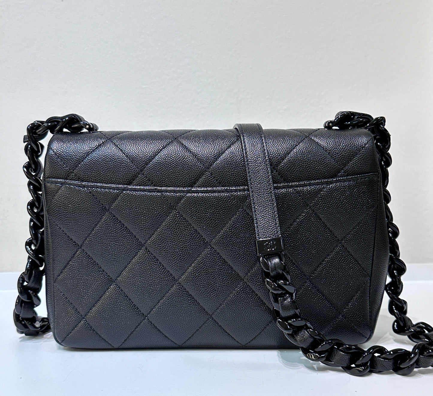 Chanel Caviar Quilted My Everything Small Flap So Black