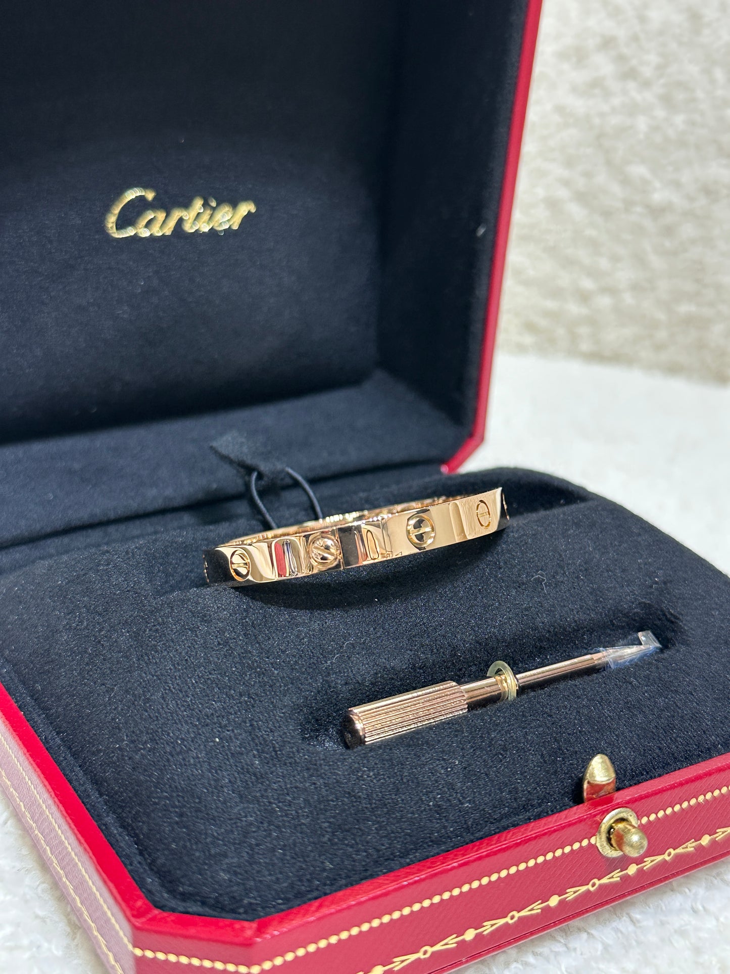 Cartier Love Bracelet Classic Model 18K Yellow Gold CFY XXX