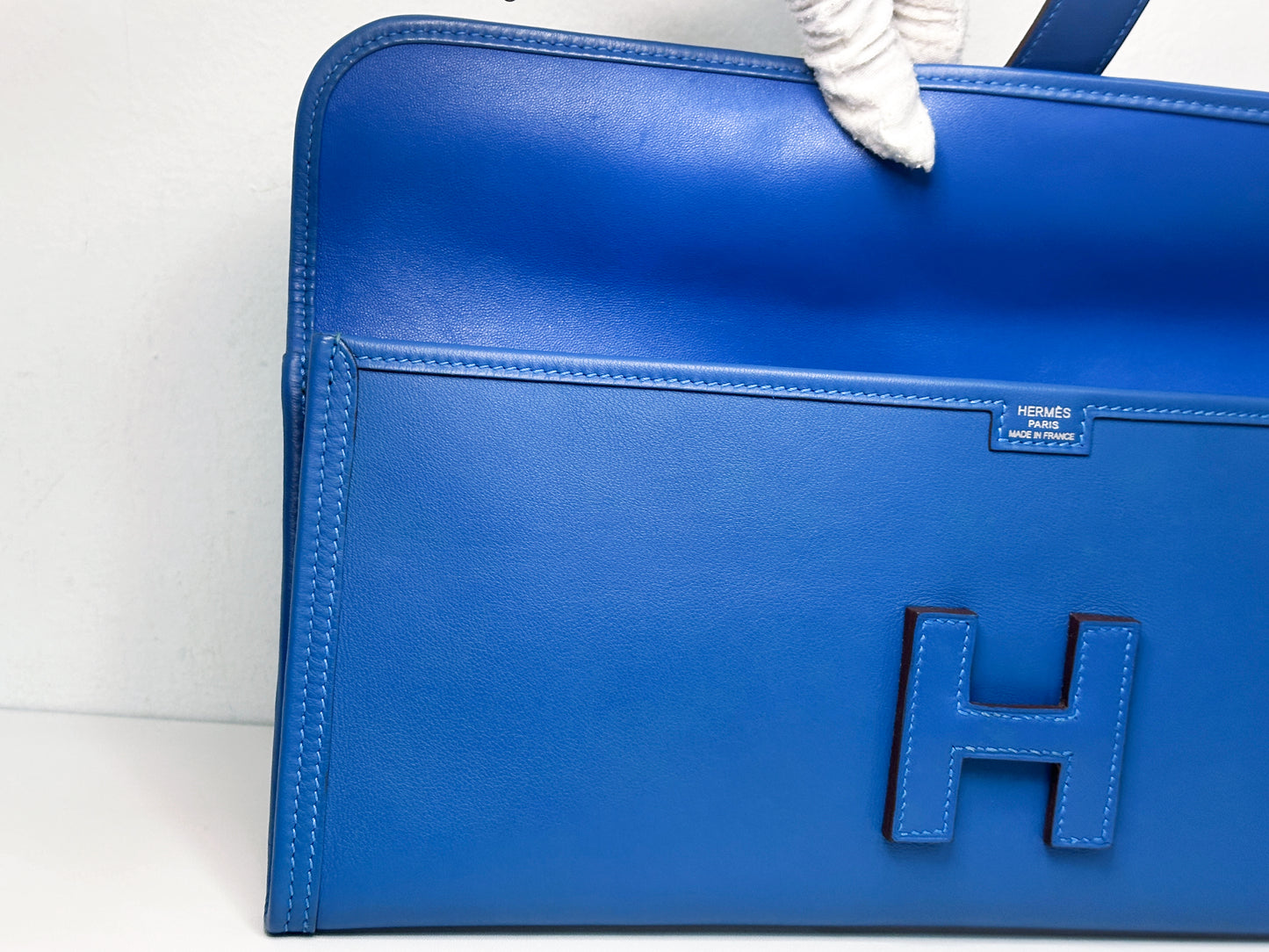 HERMES JIGE 35 BLEU ELECTRIQUE EPSOM