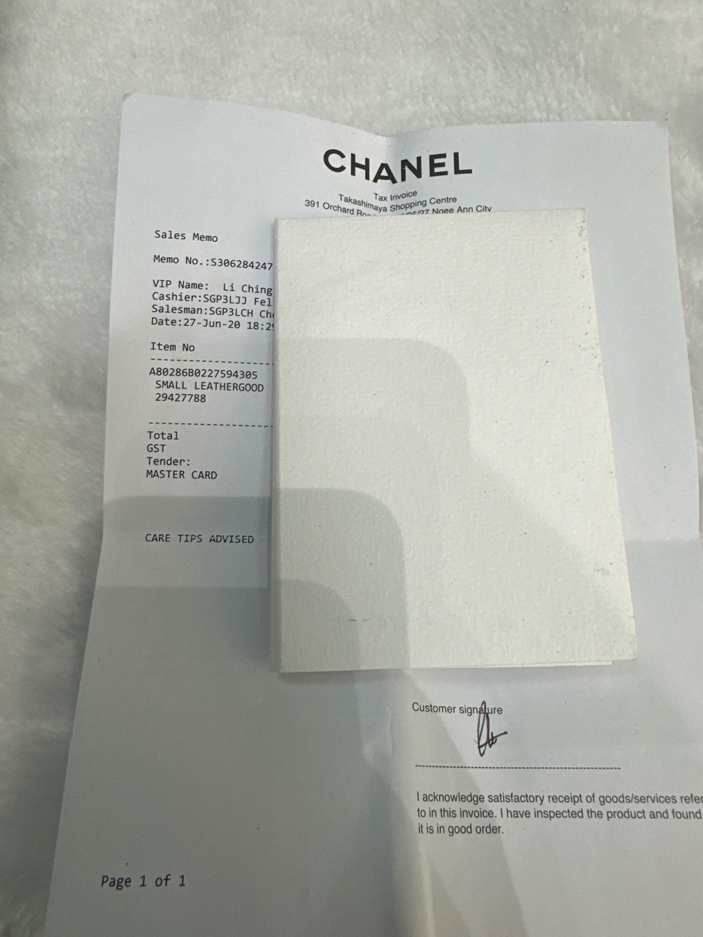 CHANEL LeBoy Flap Wallet Quilted Caviar Black