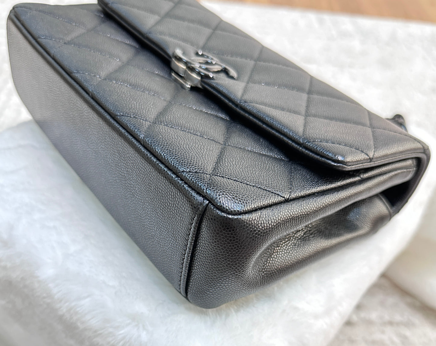 Chanel Caviar Quilted My Everything Small Flap So Black