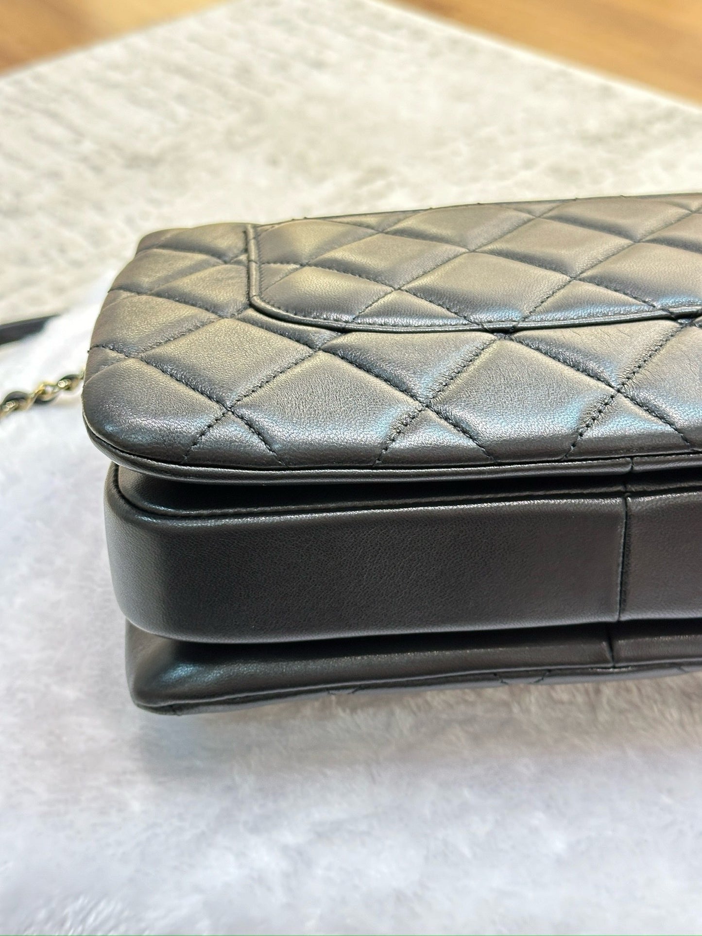 Chanel Small Trendy Flap Bag Black LGHW