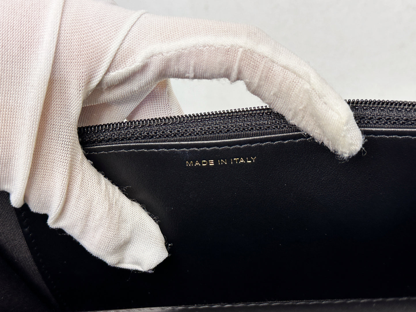 Chanel Black Caviar Camellia Embossed Wallet on Chain WOC Crossbody/ Clutch Bag 2951 holo card