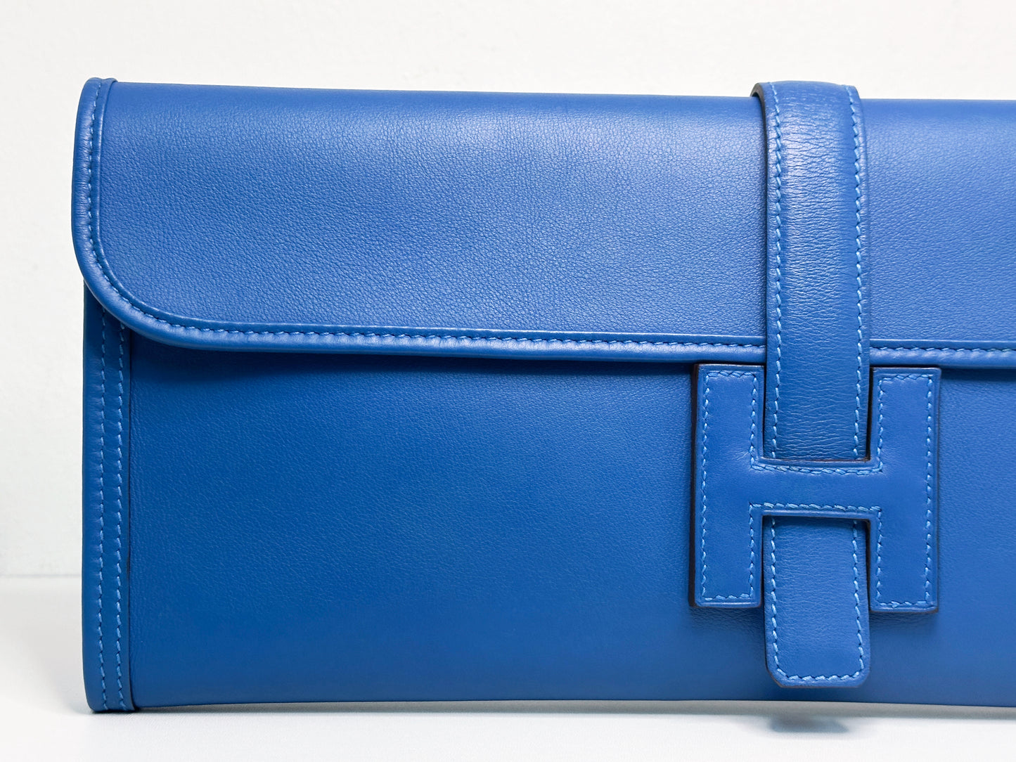HERMES JIGE 35 BLEU ELECTRIQUE EPSOM