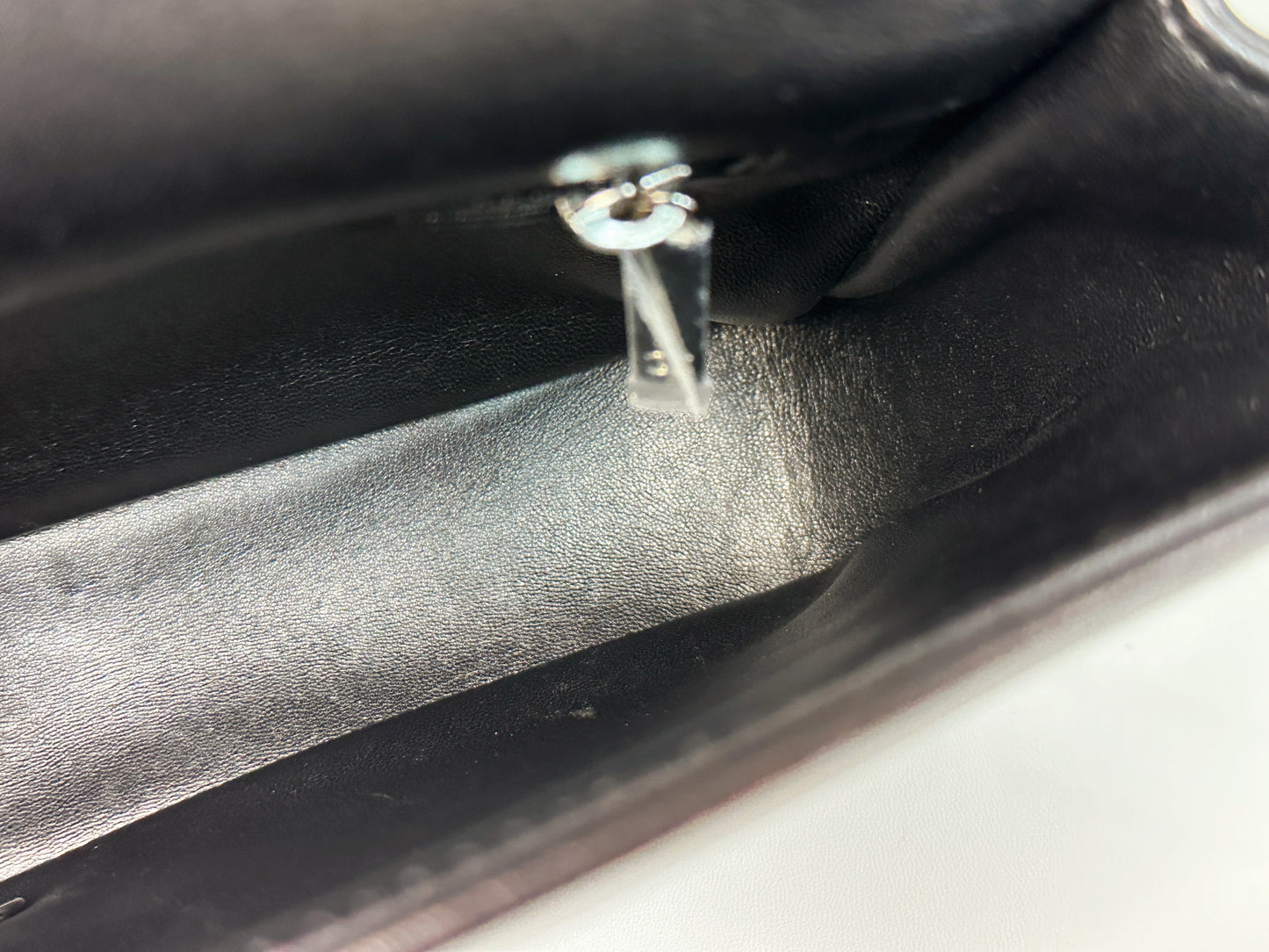 Chanel Medium Classic Flap Pop Art No. 5 Caption Comic Lambskin Black Multicolor Bag 2012 holo card