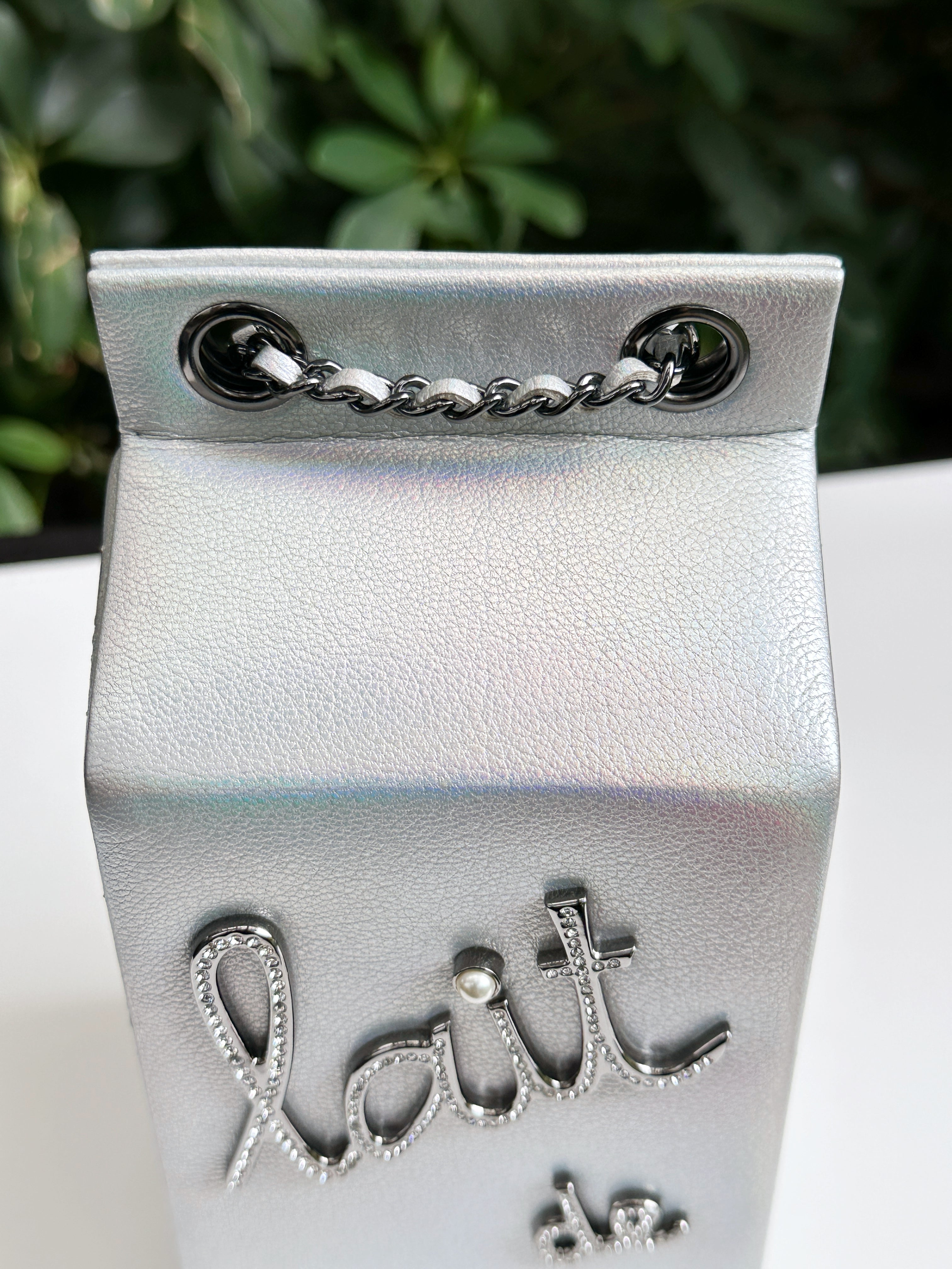 Preloved Authentic CHANEL RARE LIMITED EDITION LAIT DE COCO MILK CARTON BAG 2014