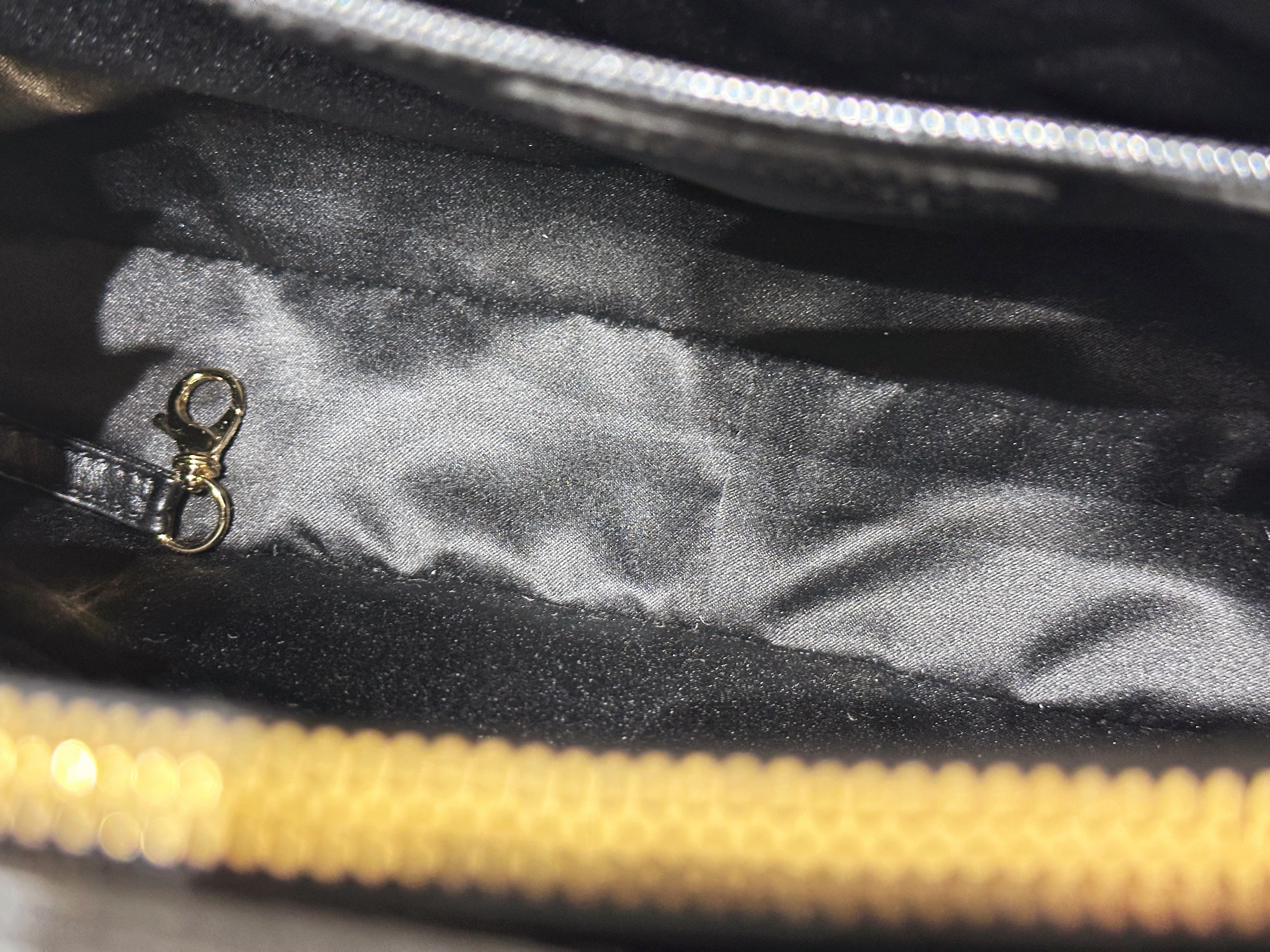 Chanel Caviar Grand Shopping Tote GST Black GHW 1640 holo card