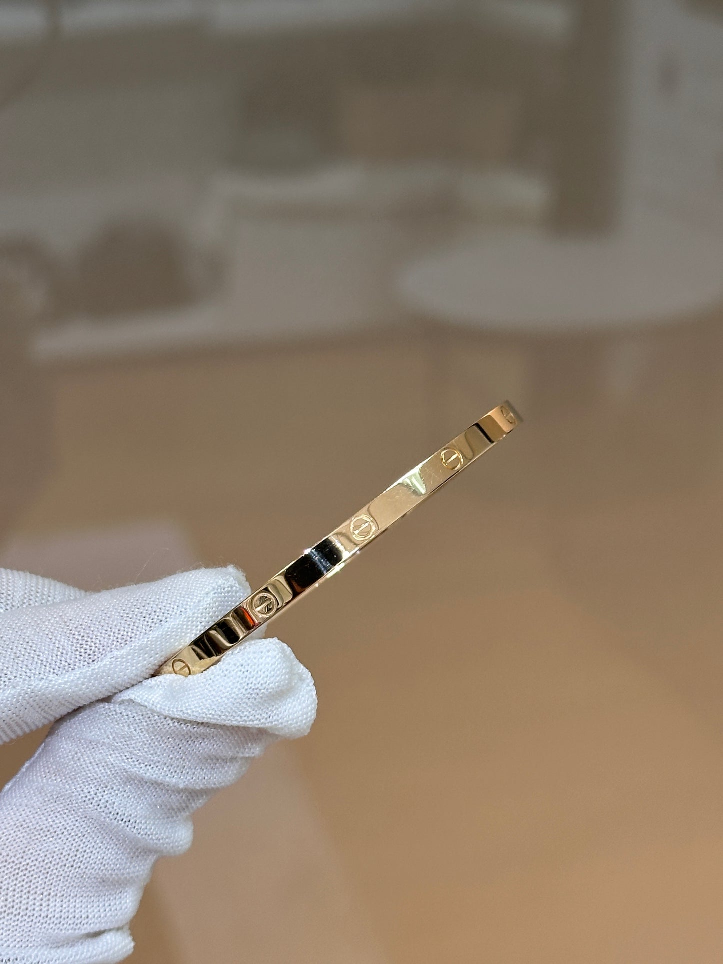 Cartier Love Bracelet Classic Model 18K Yellow Gold WZMXXX