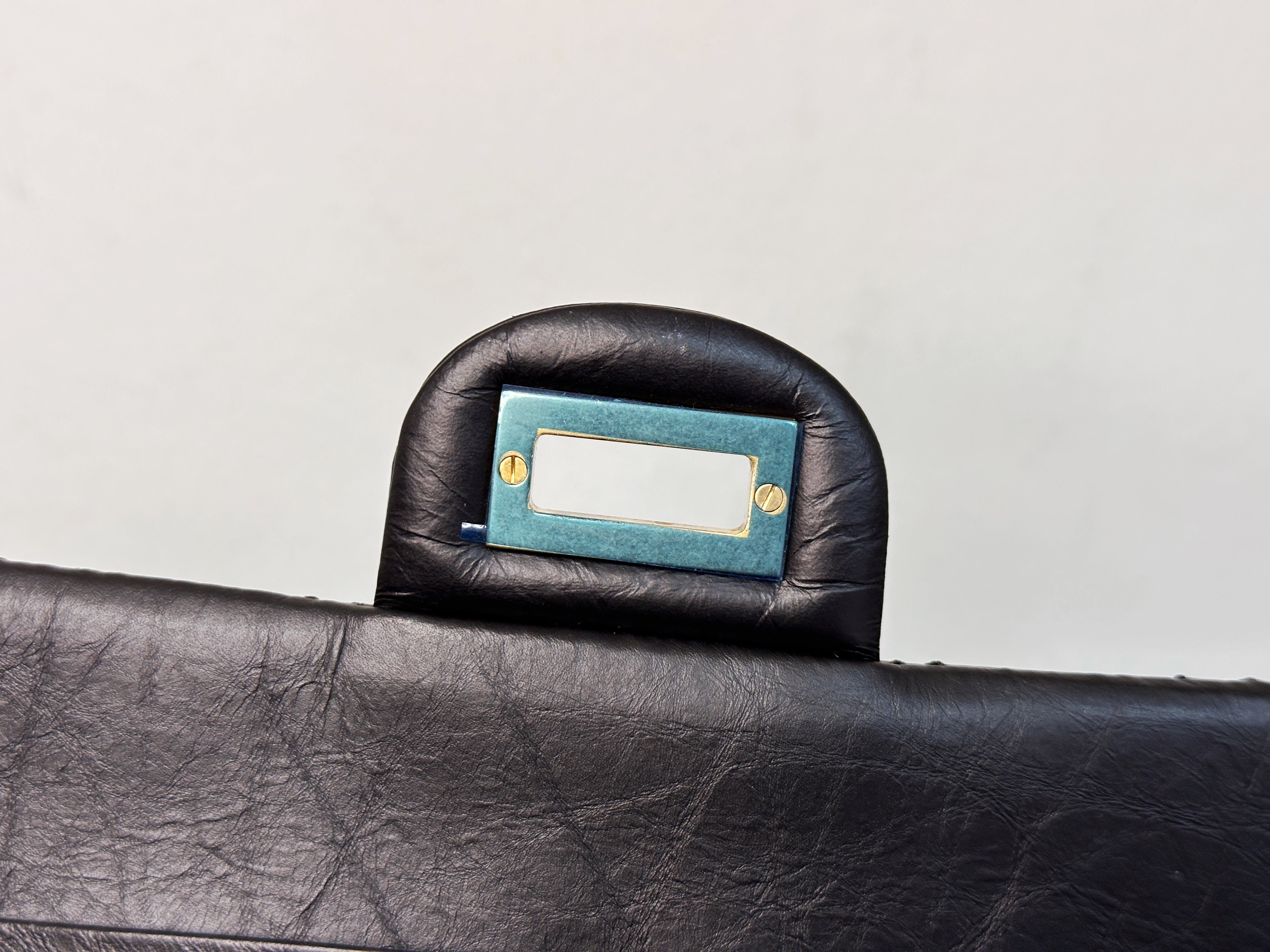 Chanel Small 2.55 Reissue Aged Calfskin Lucky Charms 225 Flap Black GHW