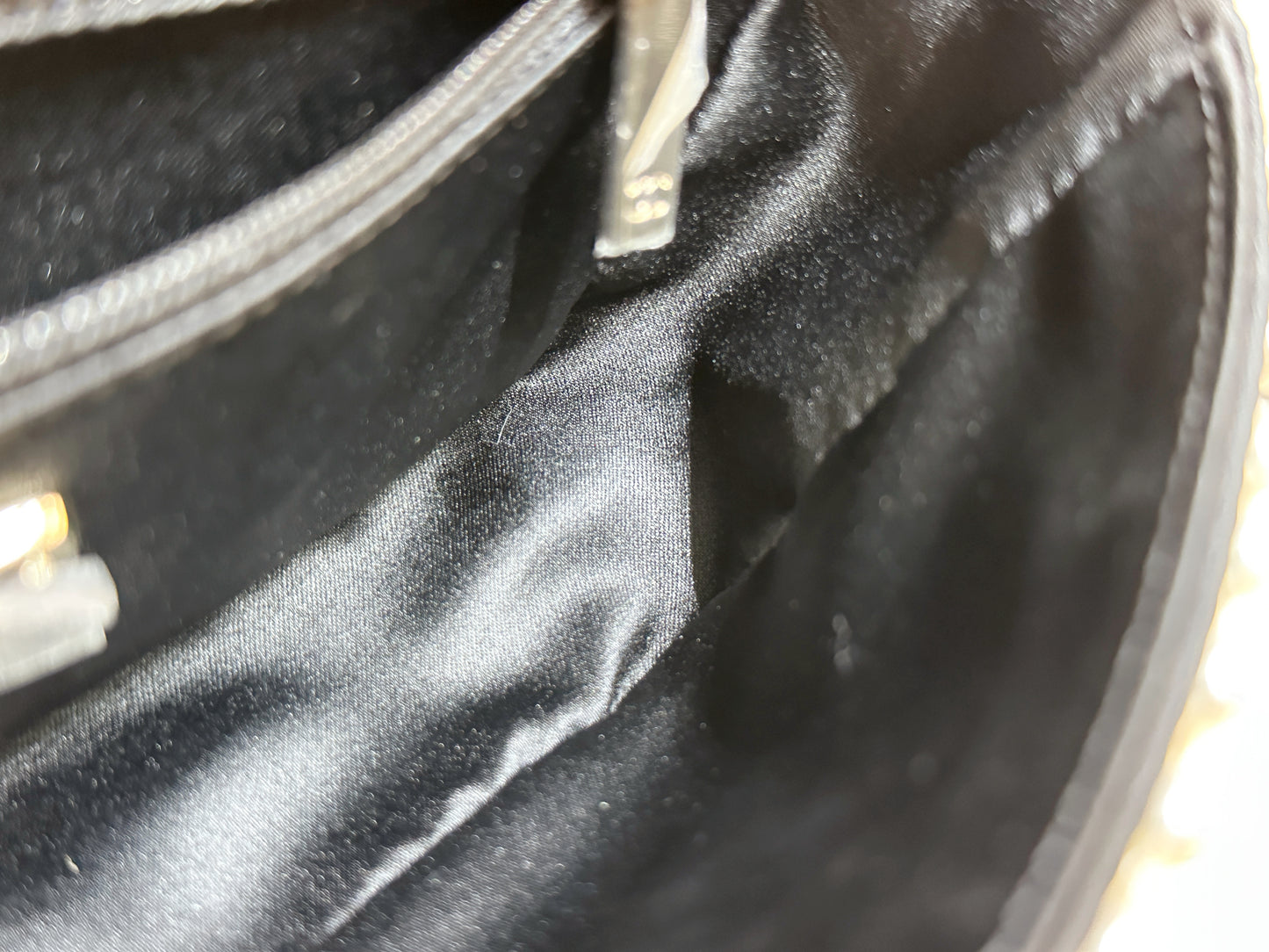 Chanel 19S Pearl On Flap Mini Rectangular Bag LGHW 2750 holo card