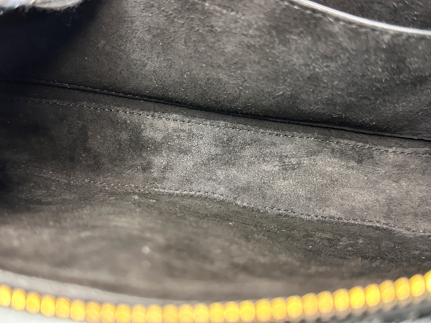 CELINE Camera shoulder bag leather Triomphe in sequins with Celine