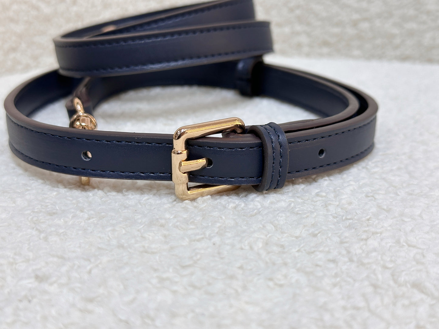 Christian Dior Double Saddle Canvas Navy blue 2001 year