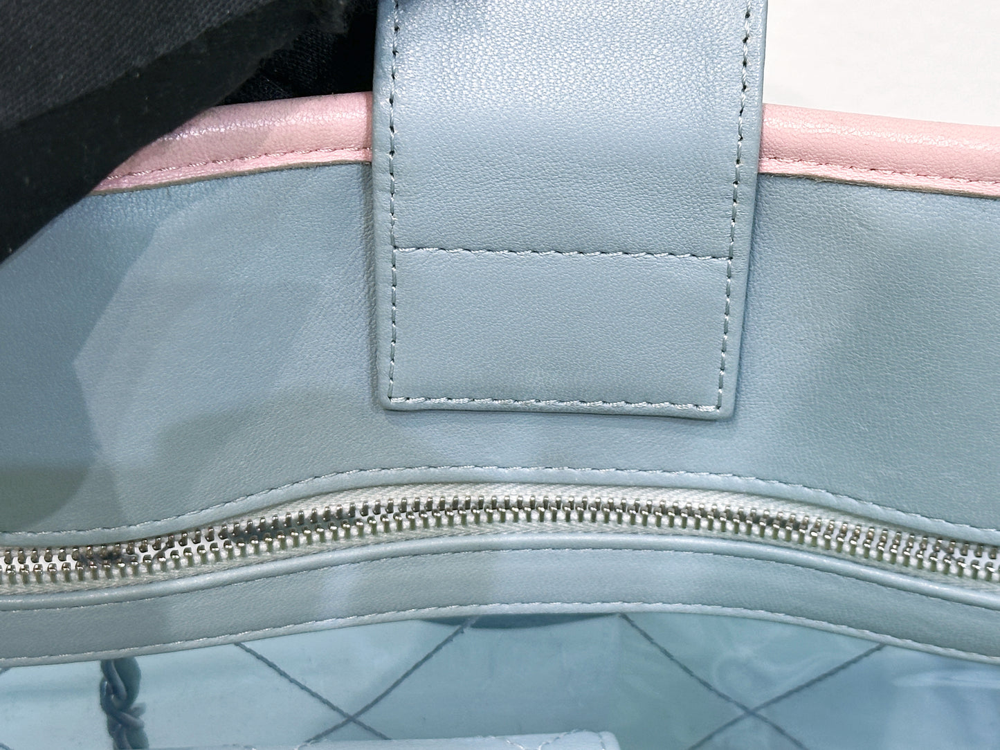 Chanel Coco Splash Bag Green/Pink/Blue 2584 holo card