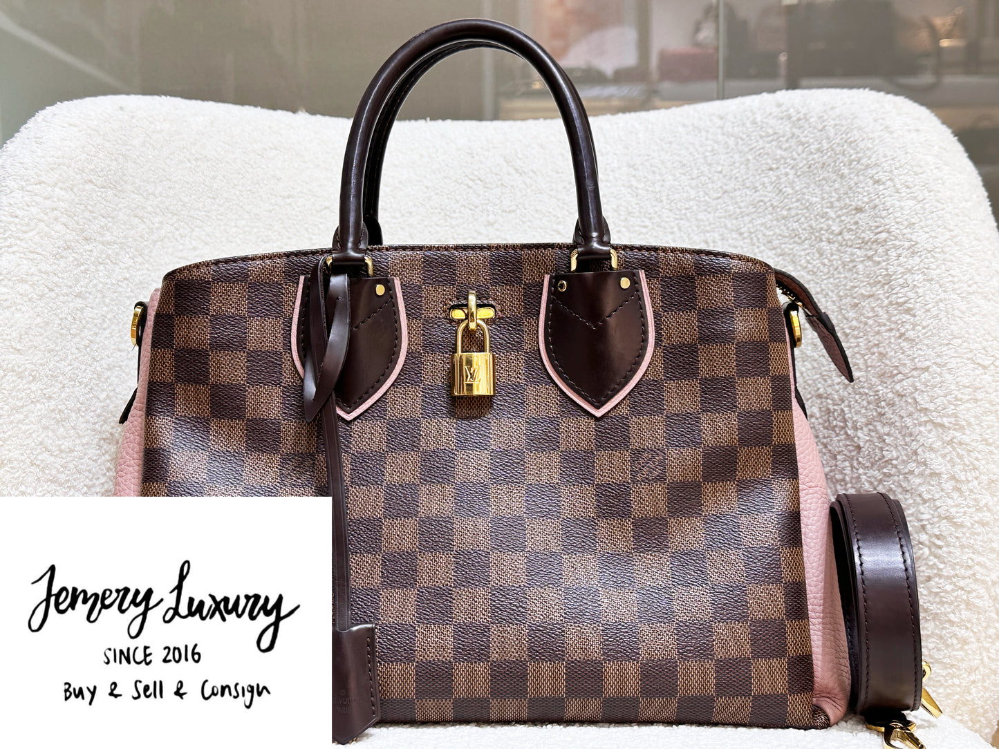 LOUIS VUITTON NORMANDY DAMIER EBENE MAGNOLIA