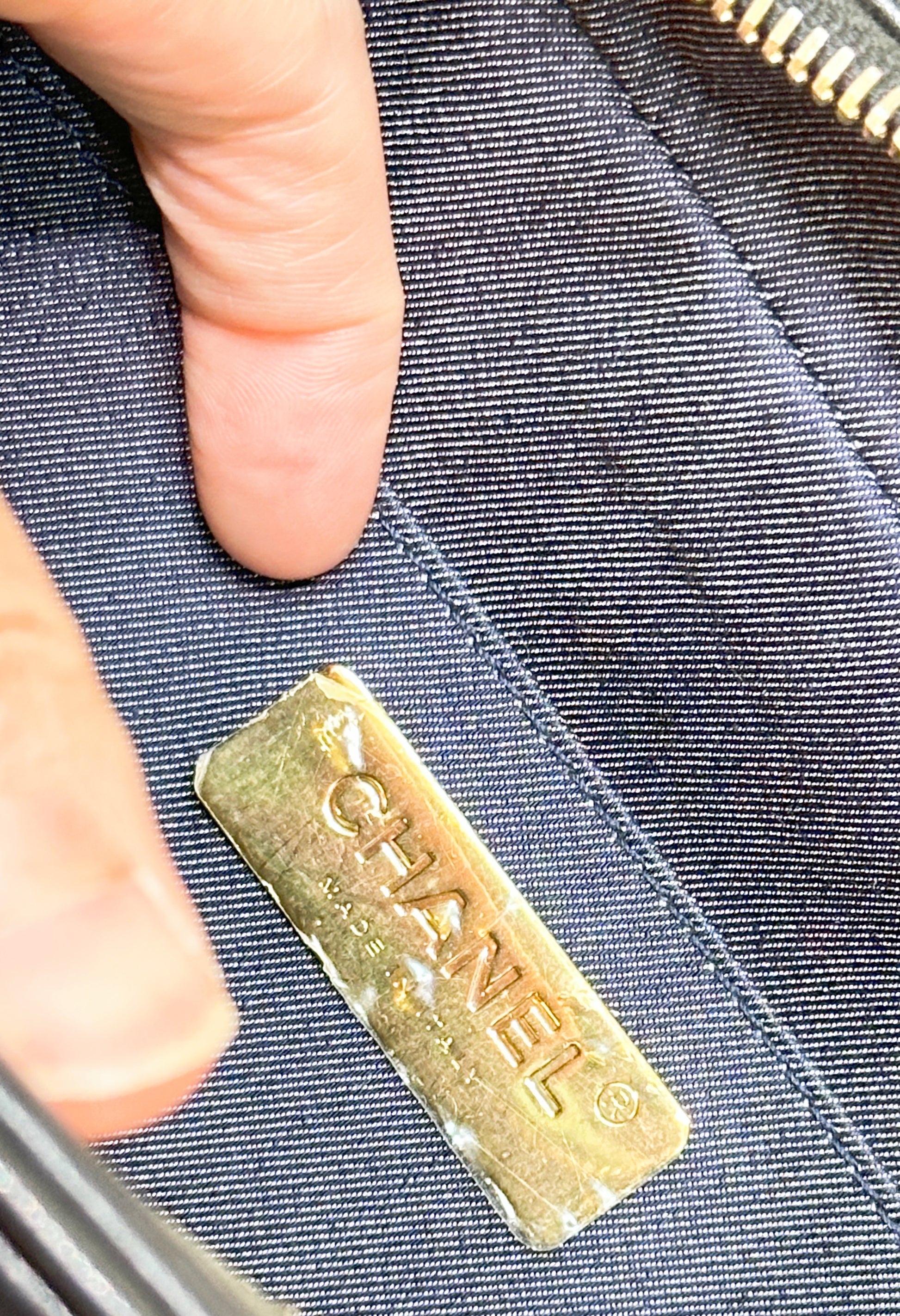 Authentic Chanel Hologram Sticker Chanel Chanel 19 Flap Bag Small