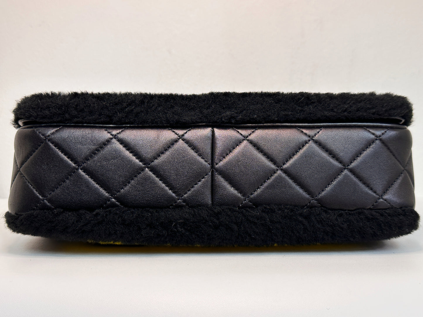 Chanel Medium Classic Flap Pop Art No. 5 Caption Comic Lambskin Black Multicolor Bag 2012 holo card