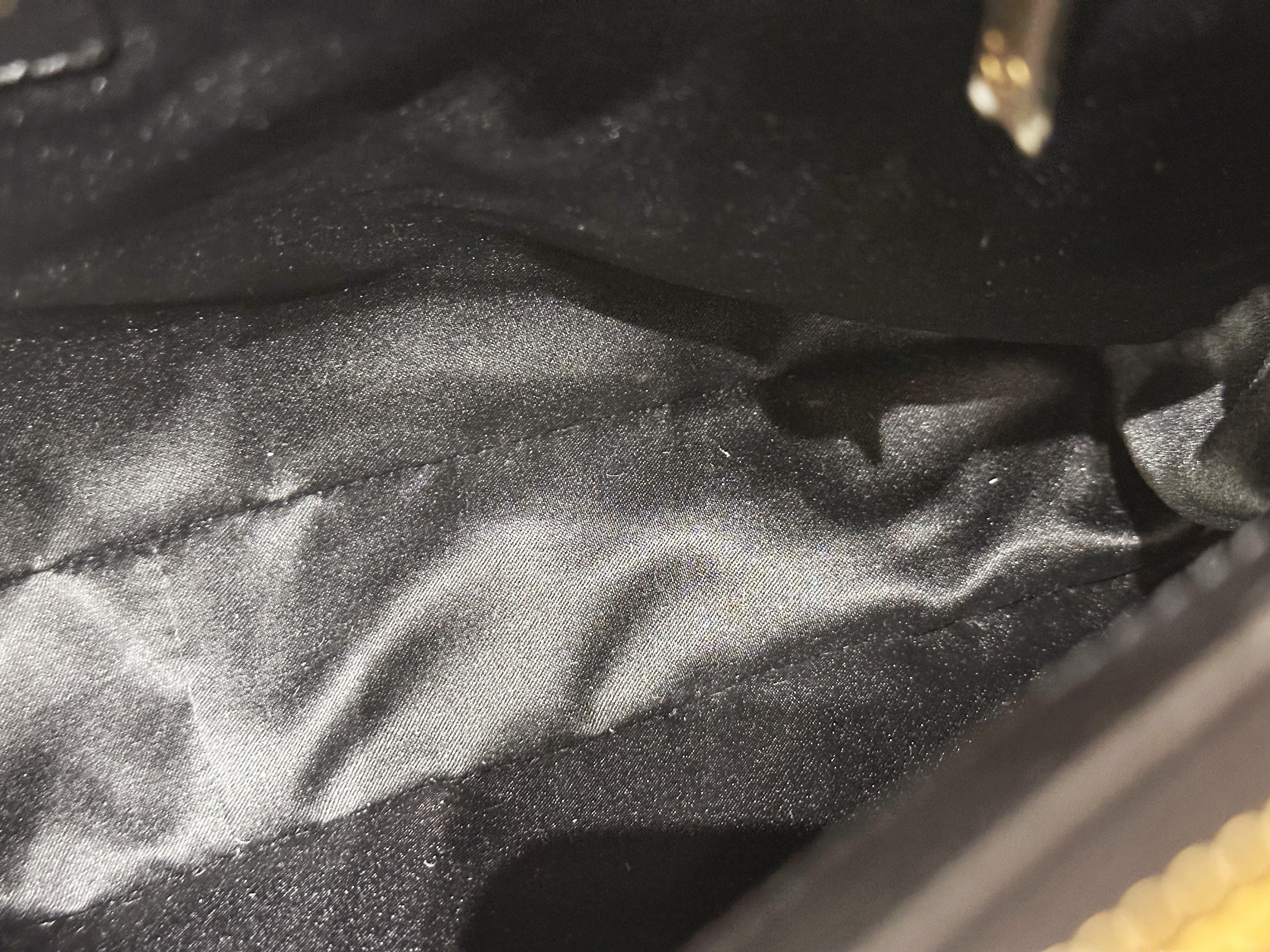 Chanel Caviar Grand Shopping Tote GST Black GHW 1640 holo card