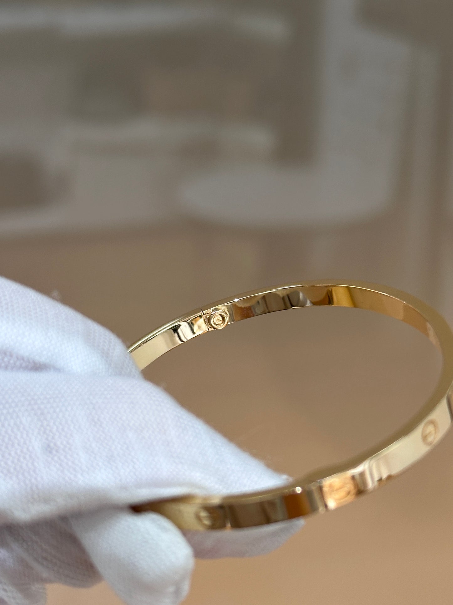 Cartier Love Bracelet Classic Model 18K Yellow Gold WZMXXX