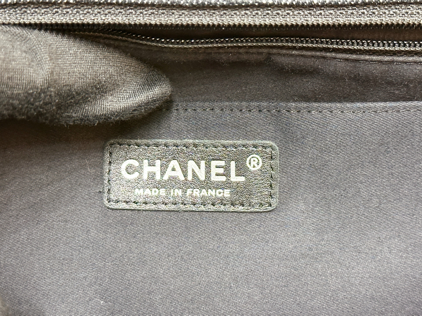 CHANEL TIMELESS PATCHWORK MULTICOLOR JUMBO SINGLE FLAP BAG 1443 holo card