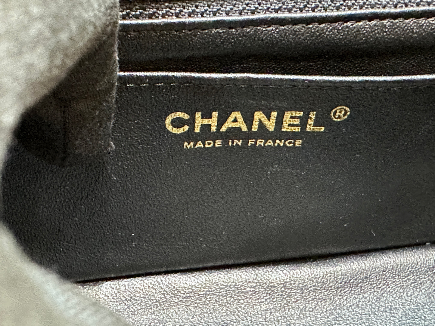 Chanel Mini Lambskin Quilted Egyptian Amulet Rectangular Flap Black GHW