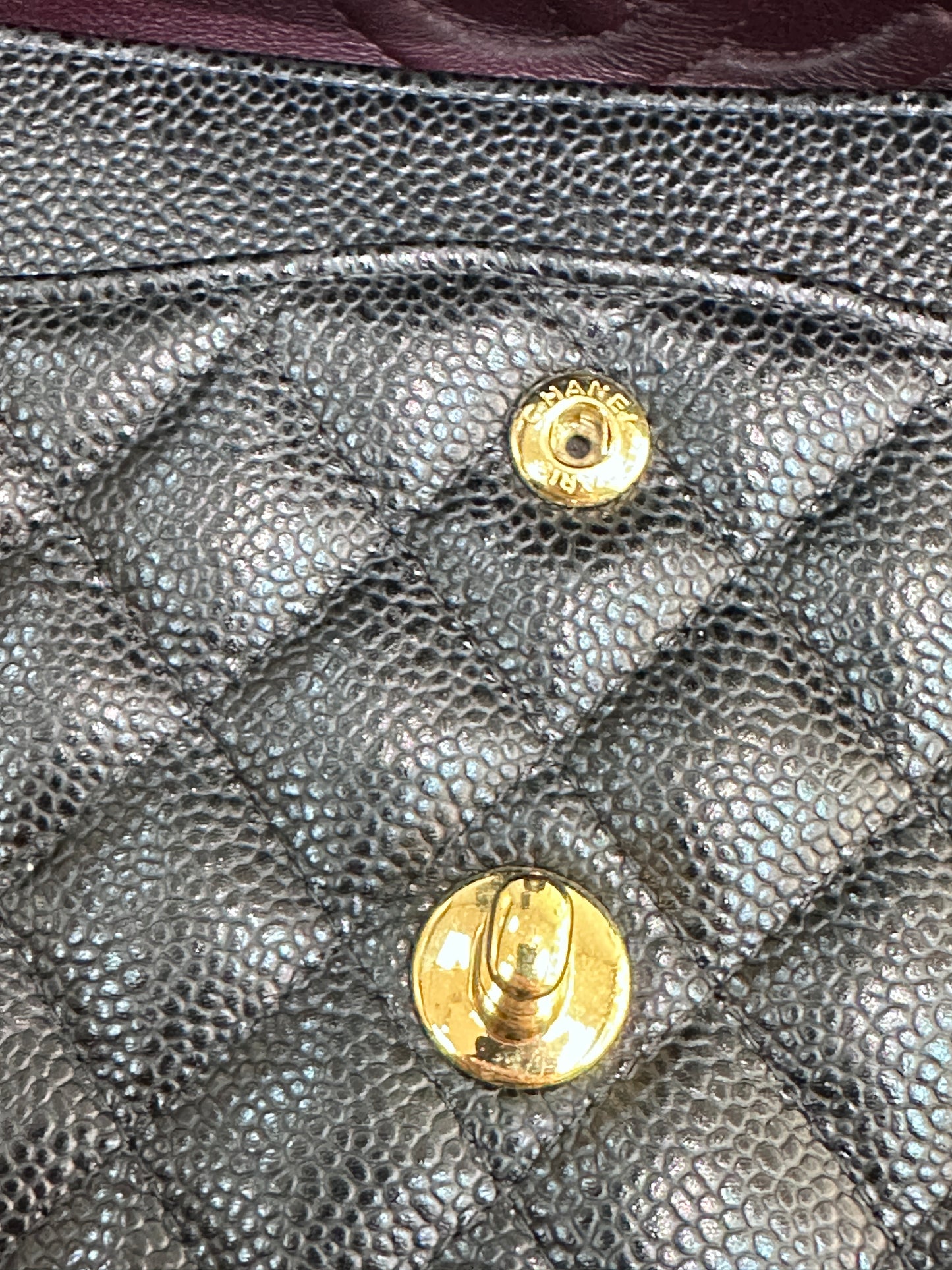 Chanel Medium Classic Caviar Double Flap Black GHW