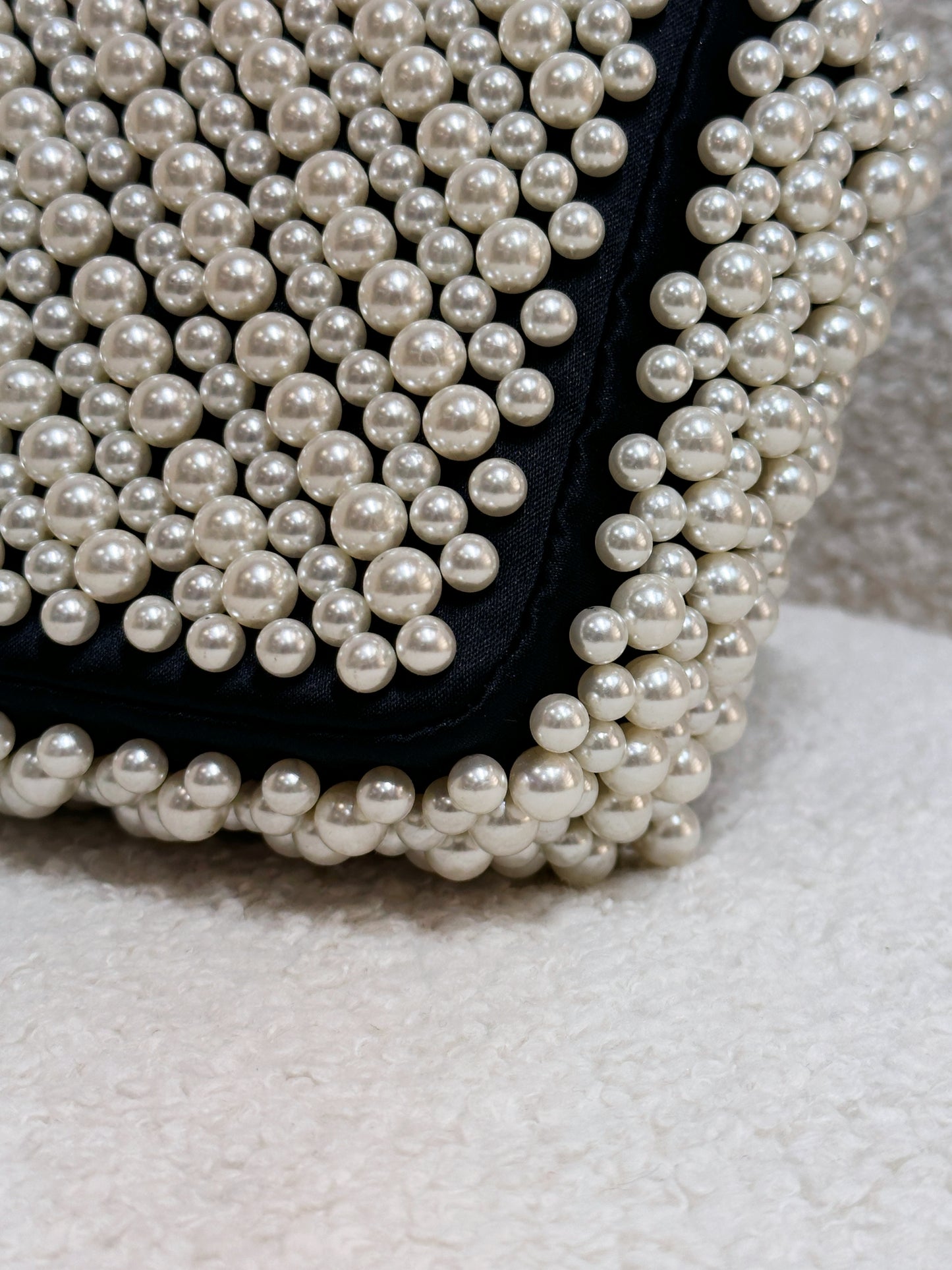 Chanel 19S Pearl On Flap Mini Rectangular Bag LGHW 2750 holo card