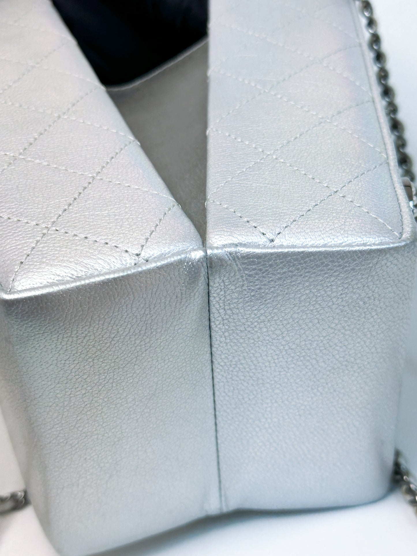 CHANEL RARE LIMITED EDITION LAIT DE COCO MILK CARTON BAG 2009 holo