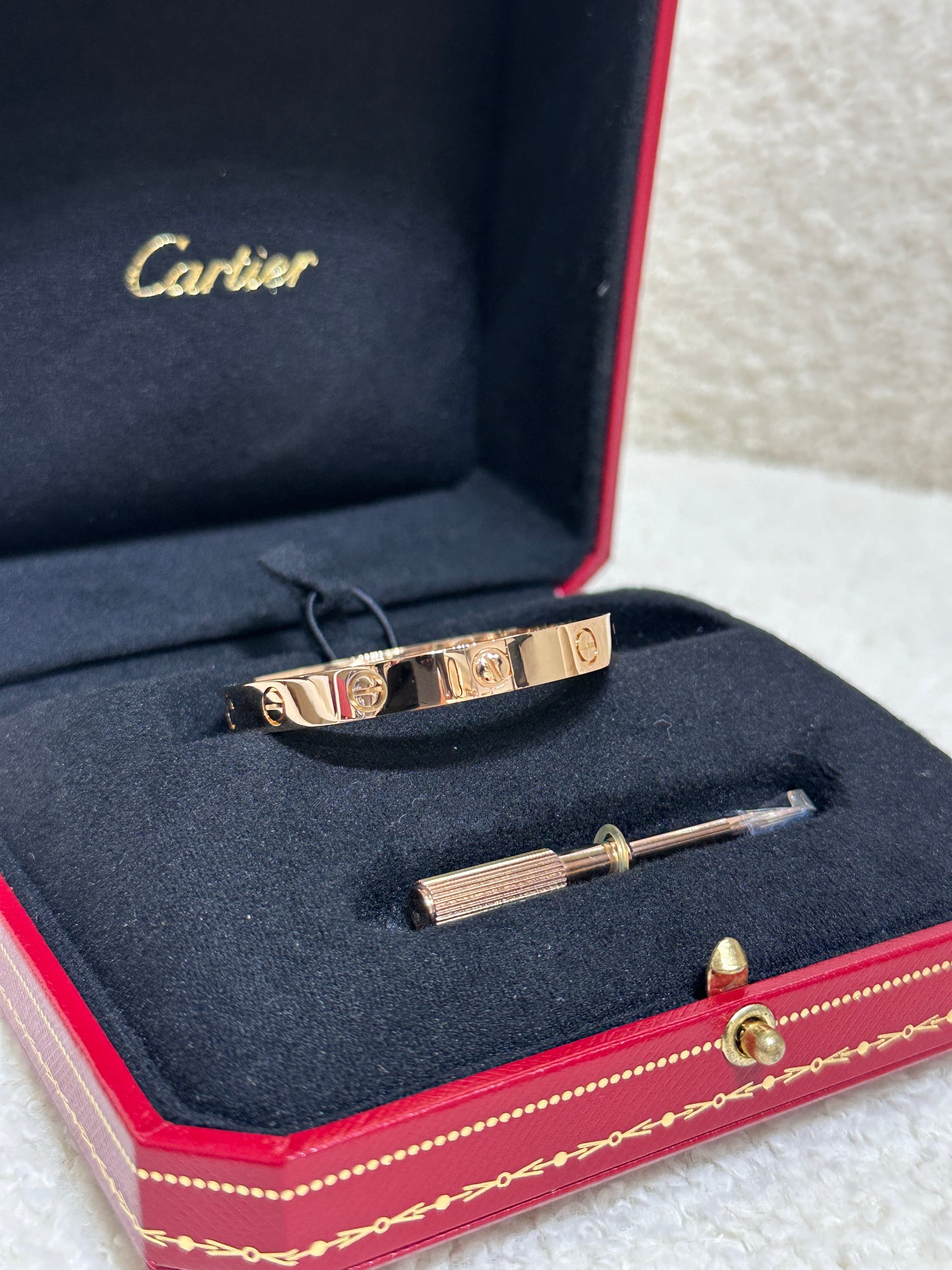 Cartier Love Bracelet Classic Model 18K Yellow Gold CFY XXX