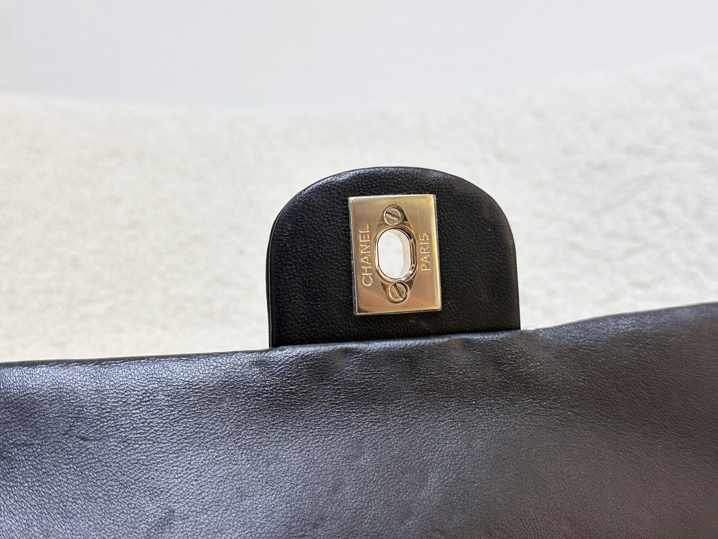 Chanel 19S Pearl On Flap Mini Rectangular Bag LGHW 2750 holo card