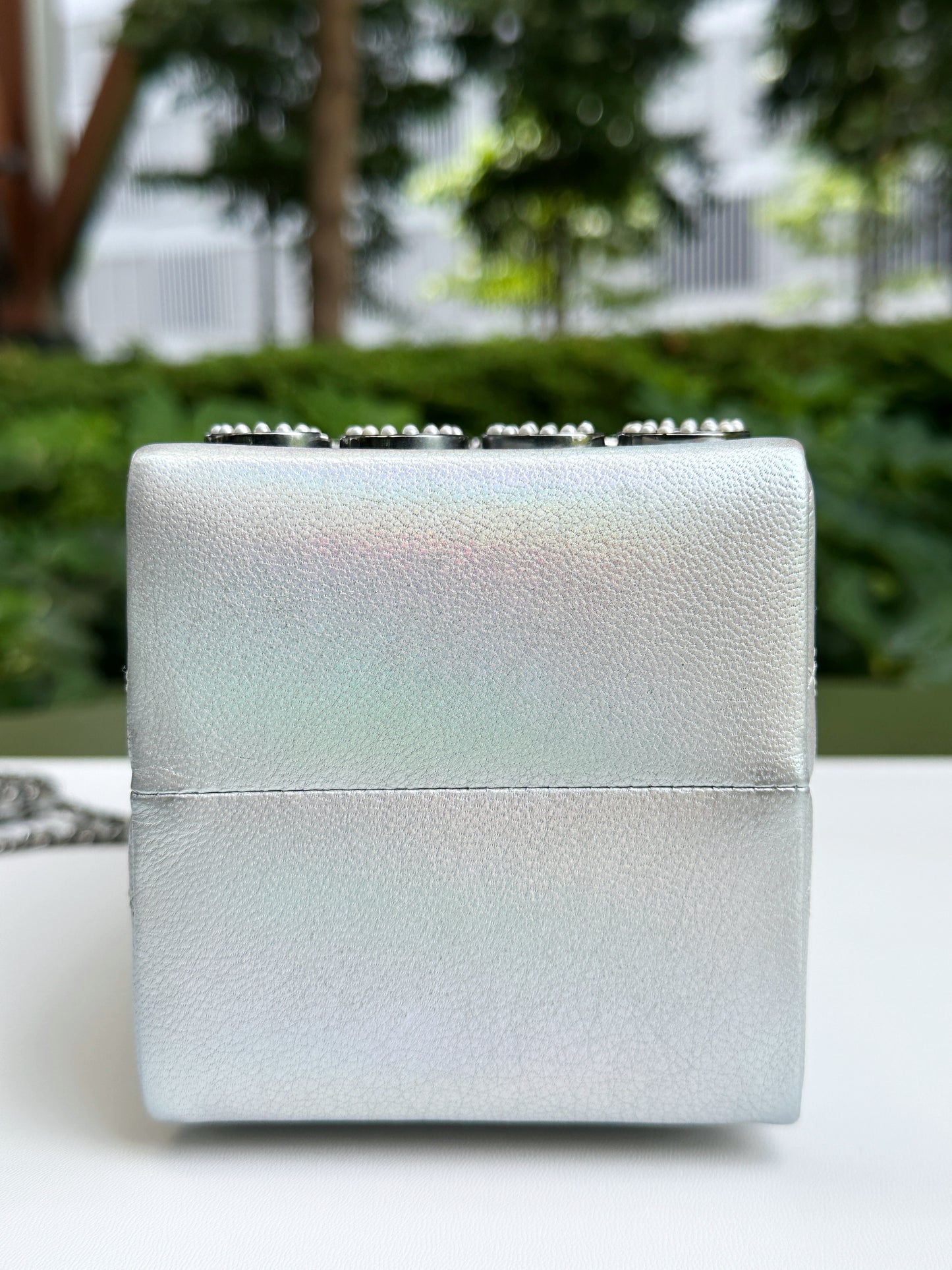 CHANEL RARE LIMITED EDITION LAIT DE COCO MILK CARTON BAG 2033 holo