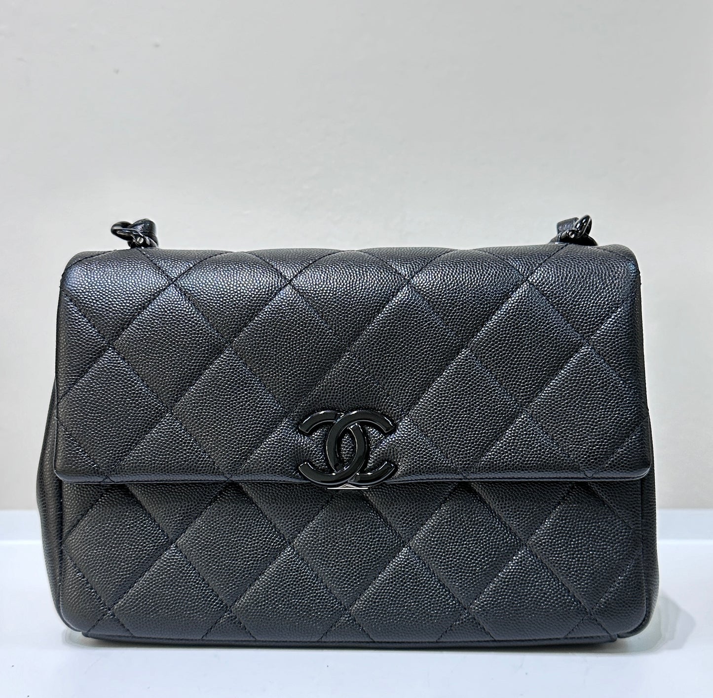 Chanel Caviar Quilted My Everything Small Flap So Black