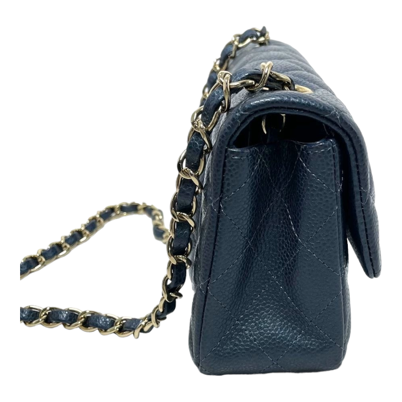 Chanel Classic Mini Flap Bag 18S Prealy Navy
