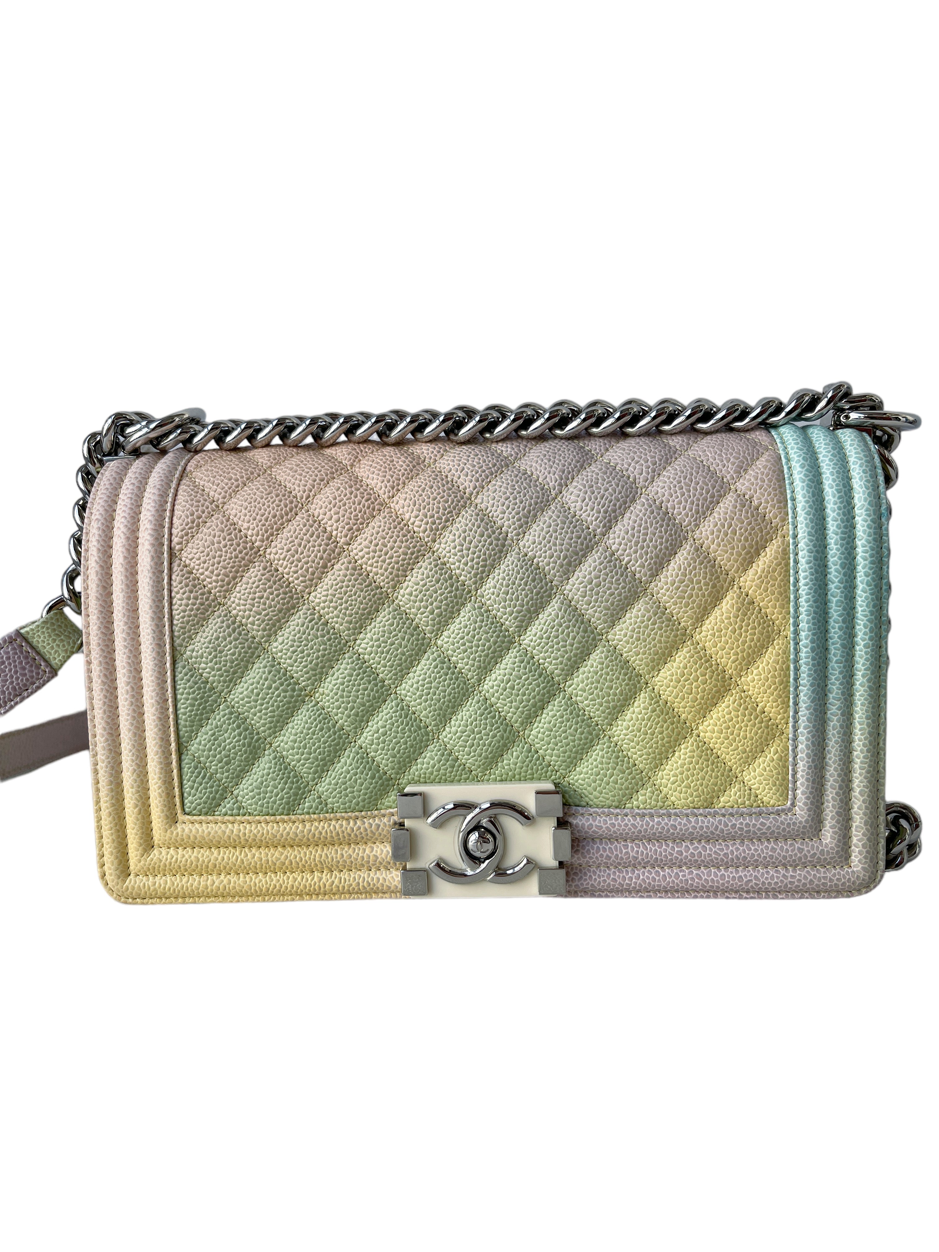 Rainbow bag sale chanel