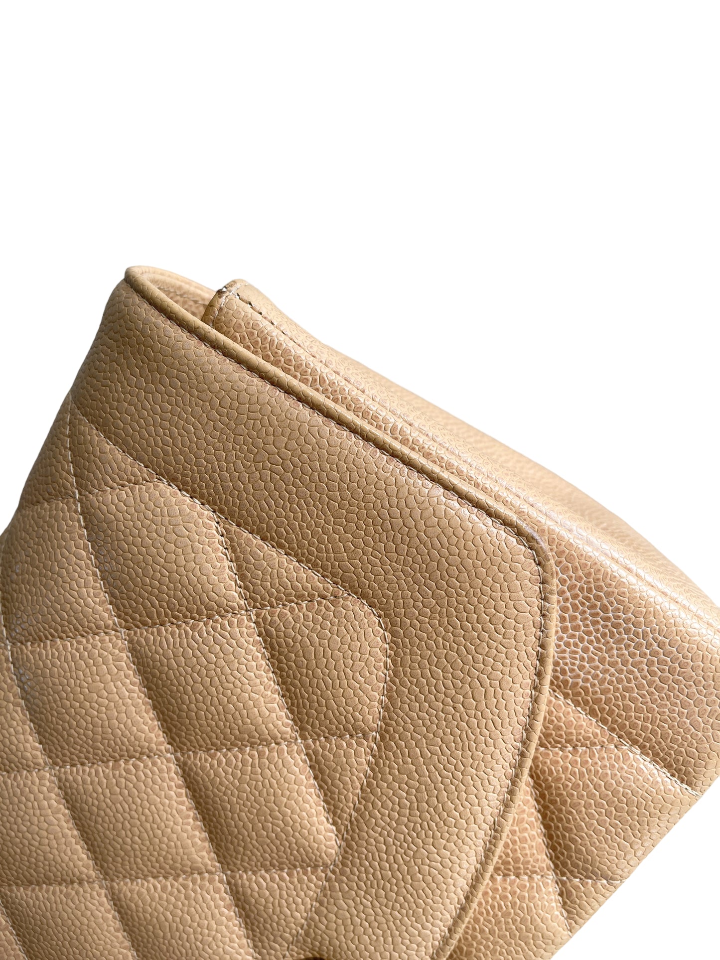 Chanel Diana Meidum Beige Flap Bag