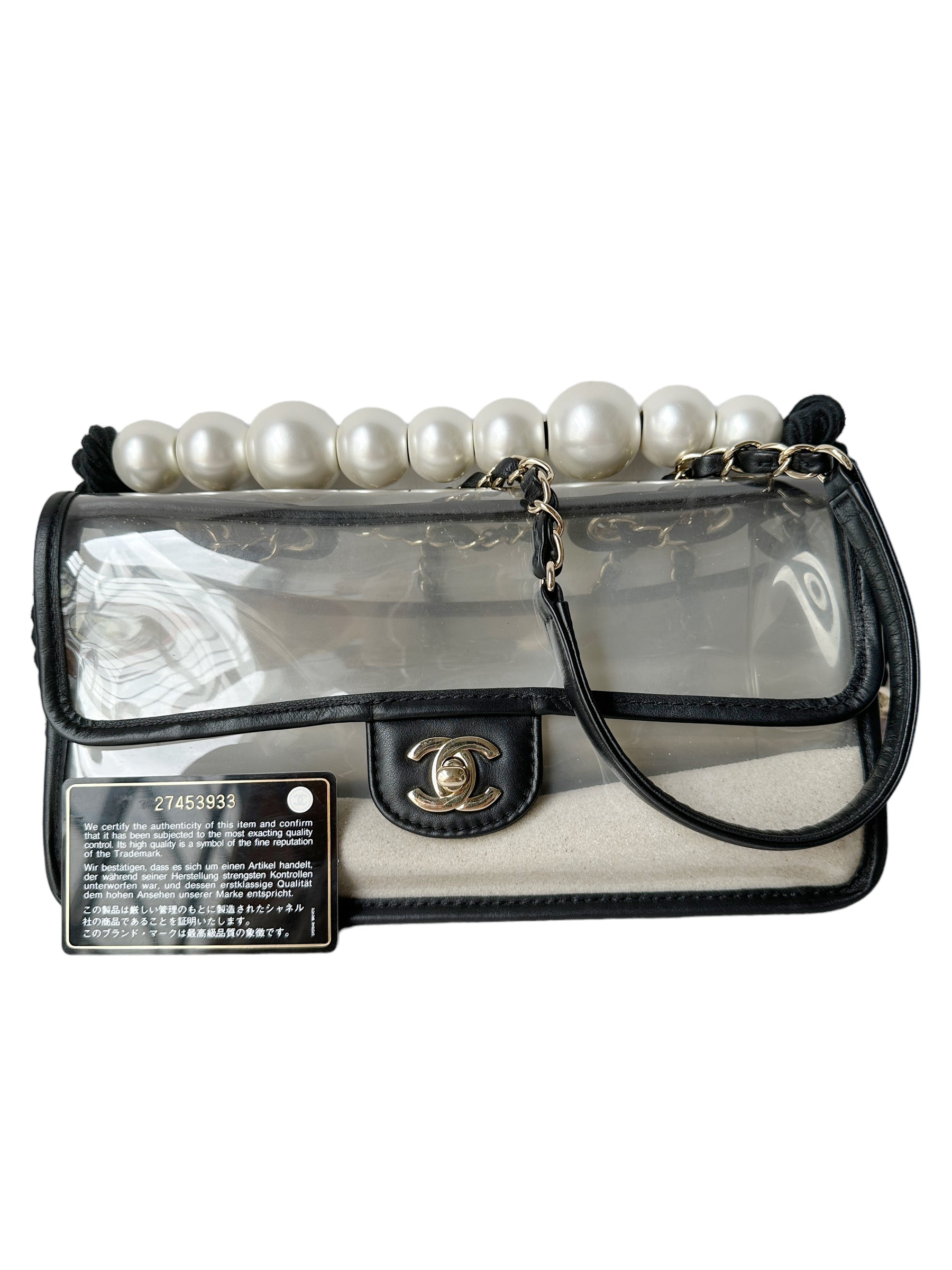 Chanel discount pvc handbag