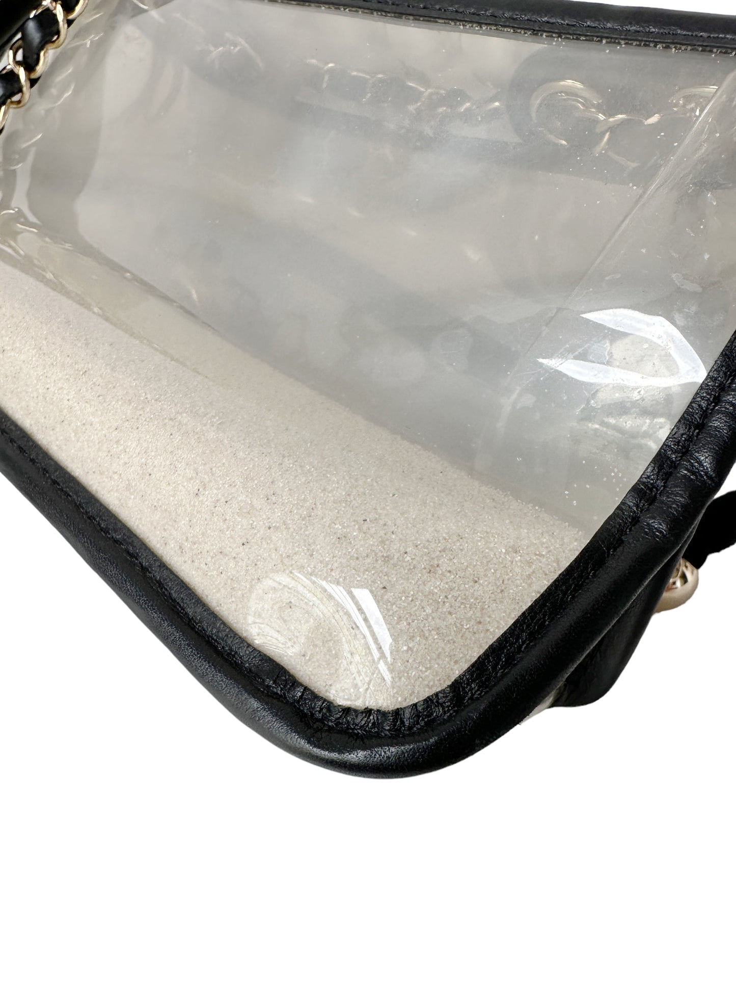 Chanel PVC Coco Sand Flap Bag